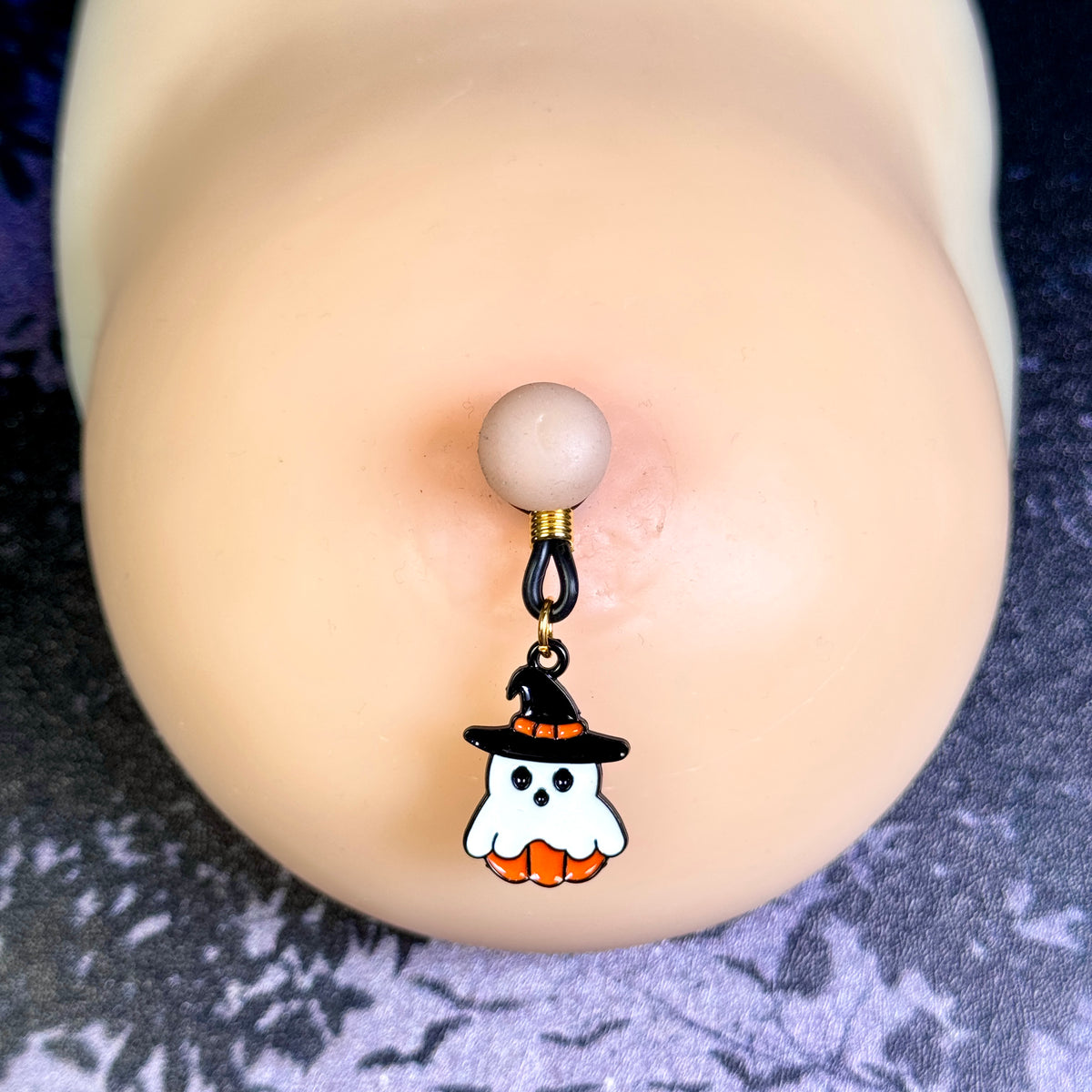 Spooky Witch Ghost Nipple Clamp