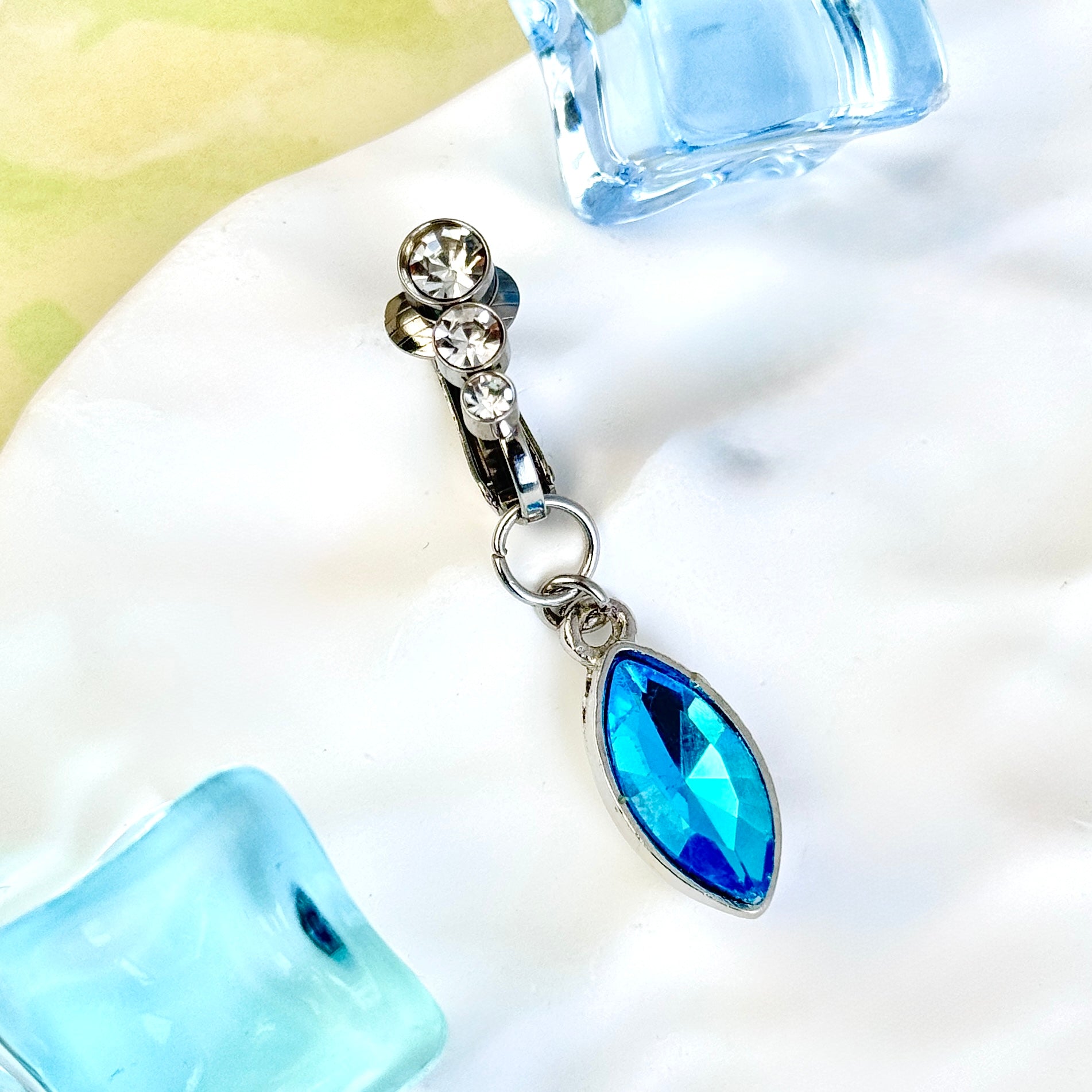 Luna Sapphire Marquise Navel Clip™