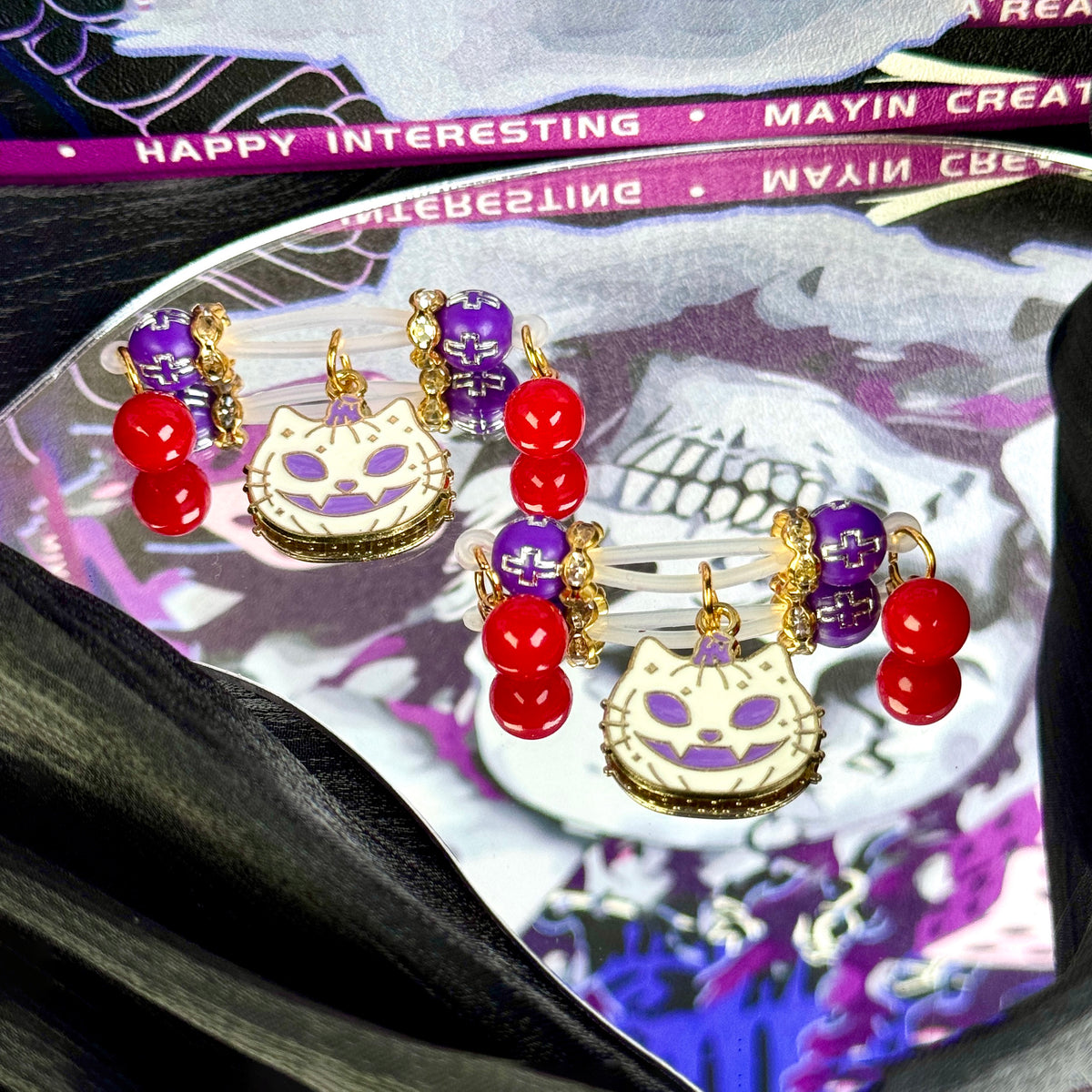 Witchy Cat Charm Chain
