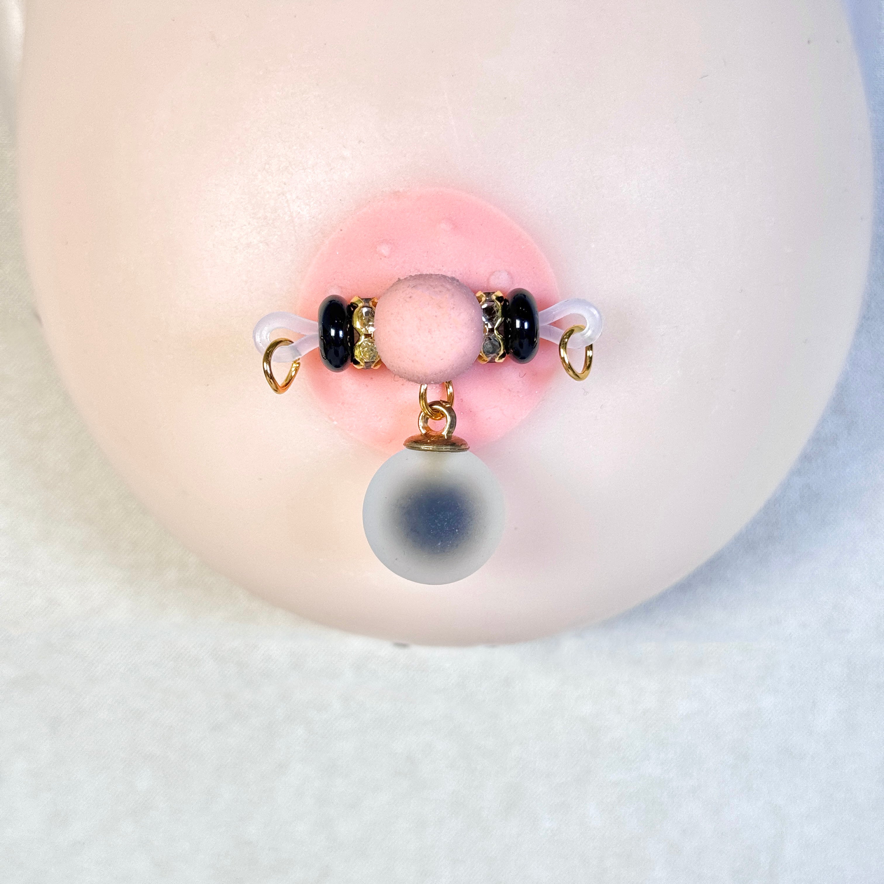Luna Frost Nipple Jewelry Set