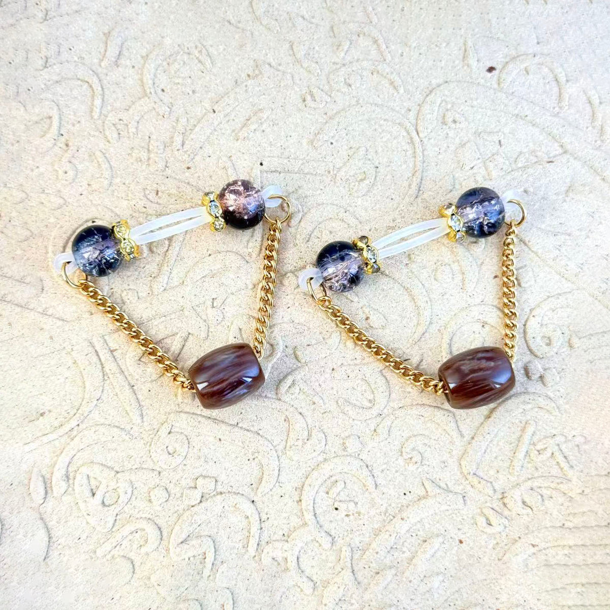 Noir Pearl Nipple Clamps
