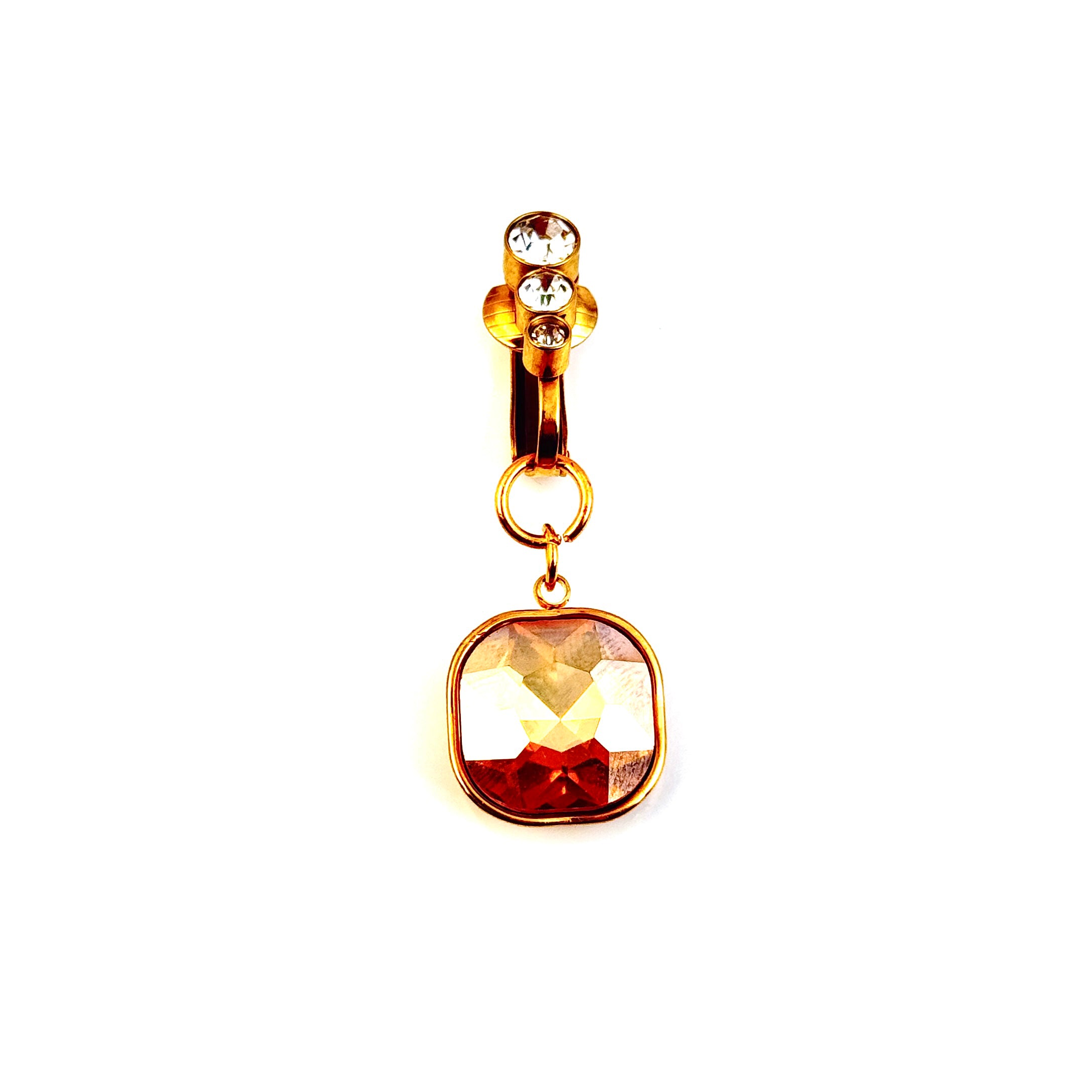 Aurelia Crystal Belly Clip