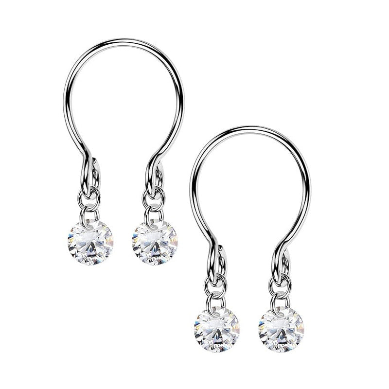 Punk-Style Spiked U-Shaped Nipple Ring