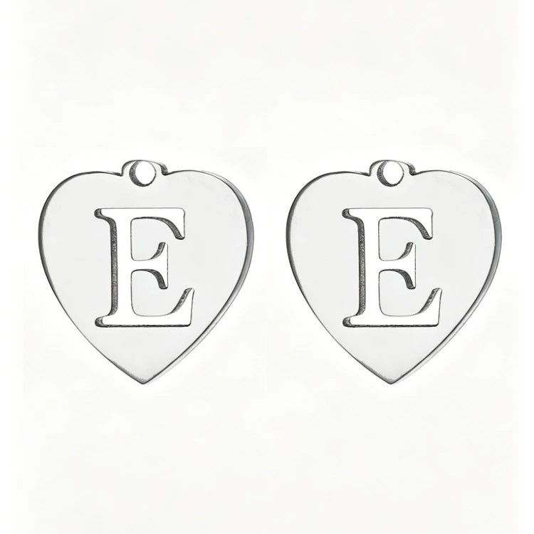 Customized initial gold crown clip