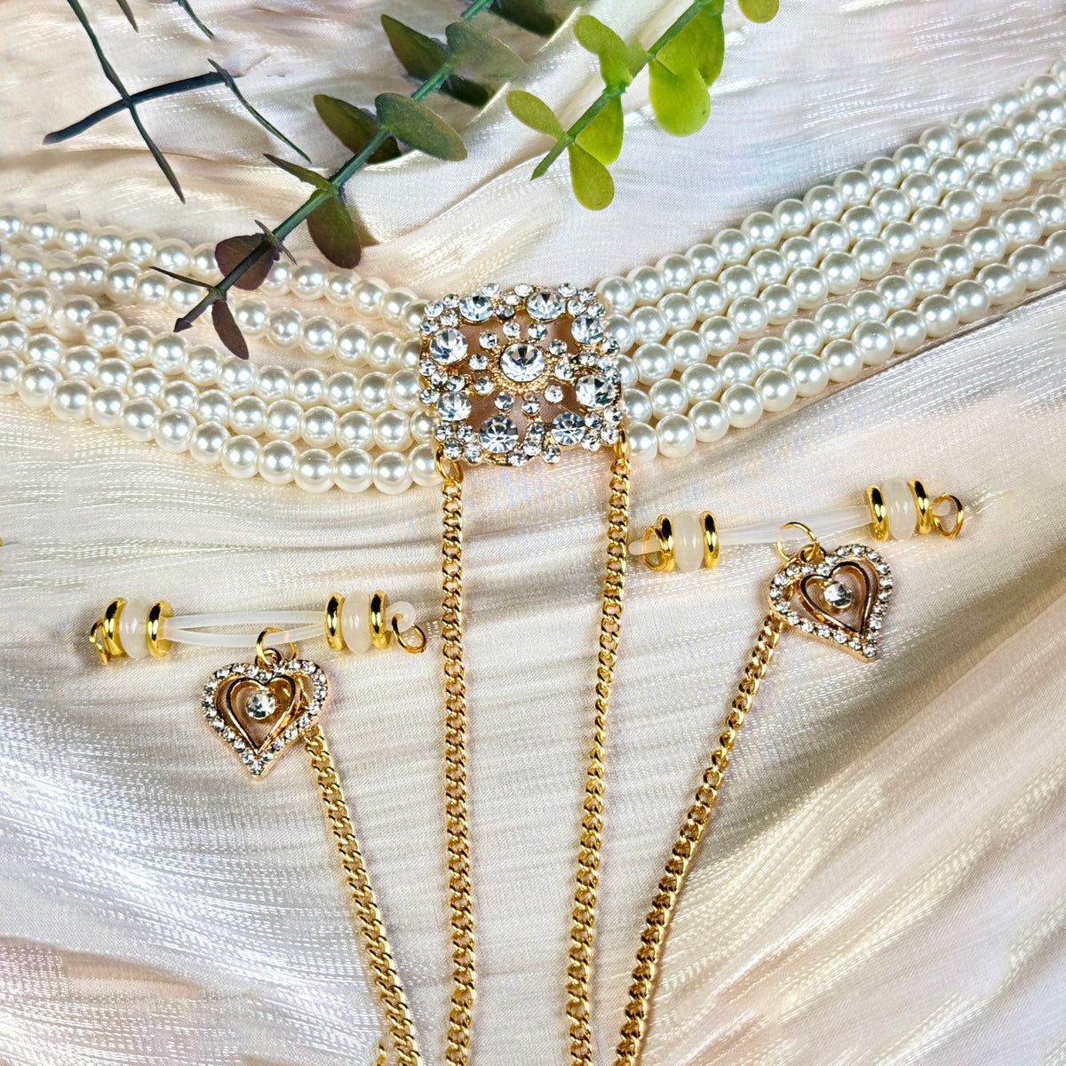 Pearl Romance Charm Set