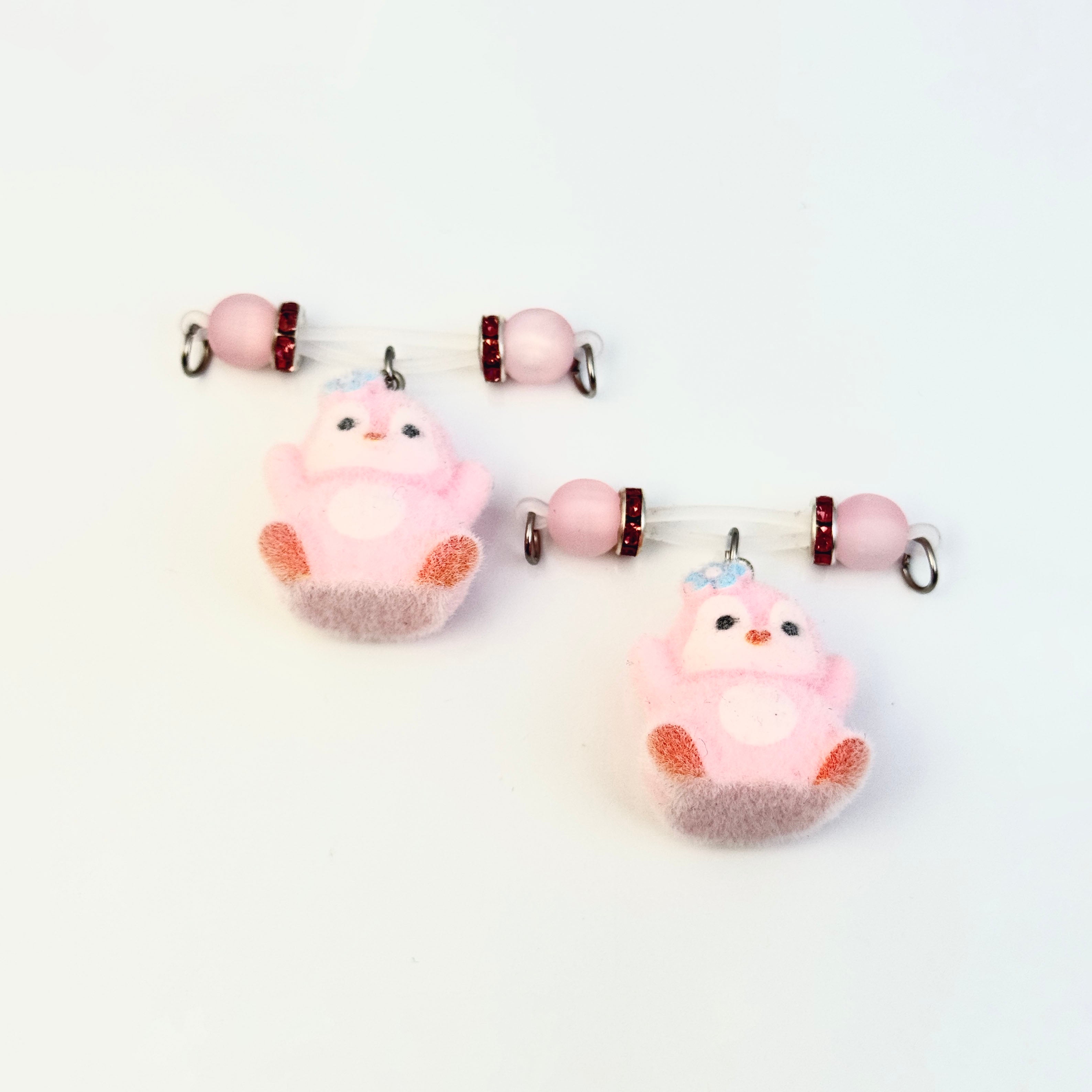 Pink Pixie Charm Nipple Clamps