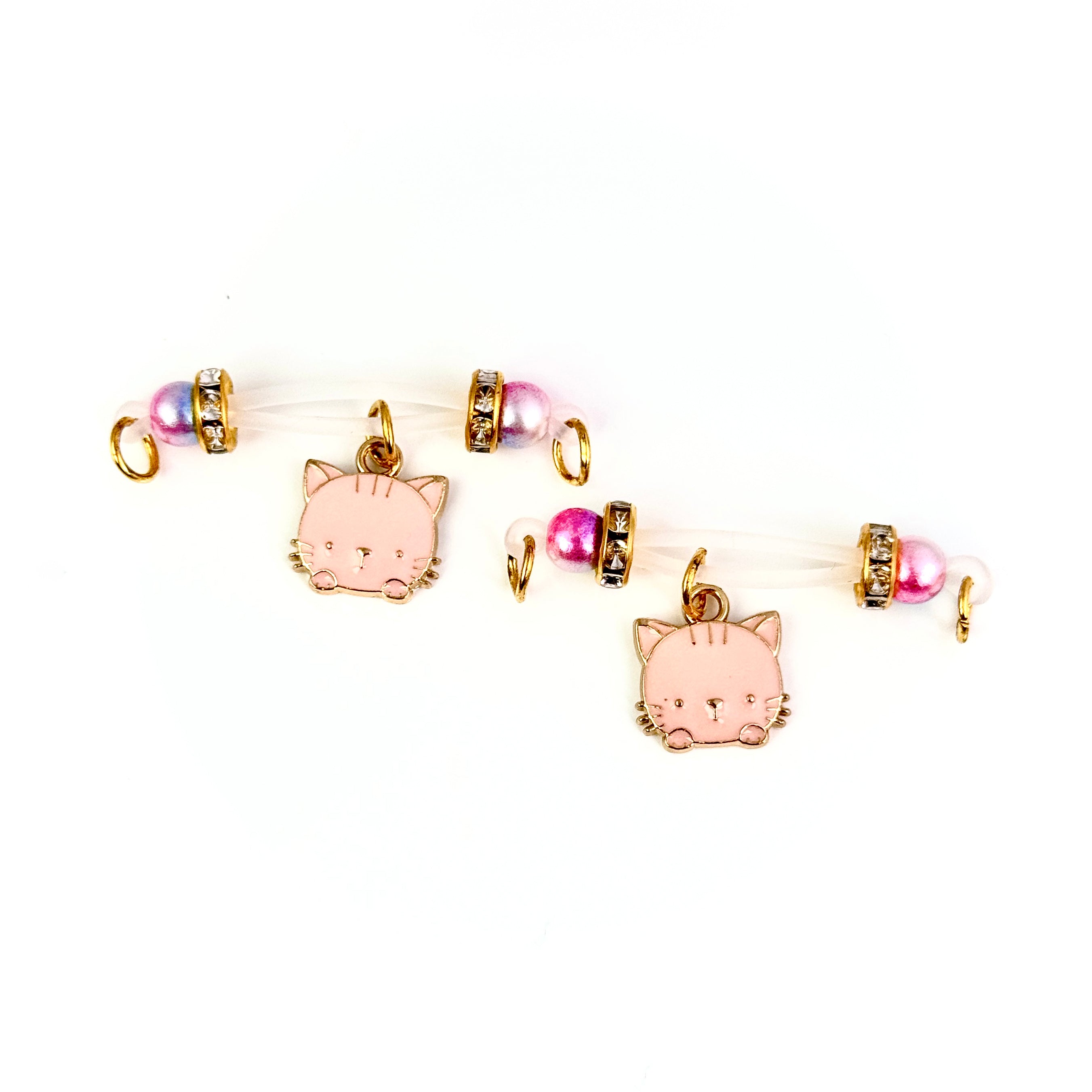 Sweet Cat Charm Faux Nipple Ring