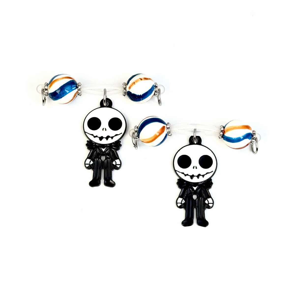 Cute Skull Doll Halloween Nipple Jewelry
