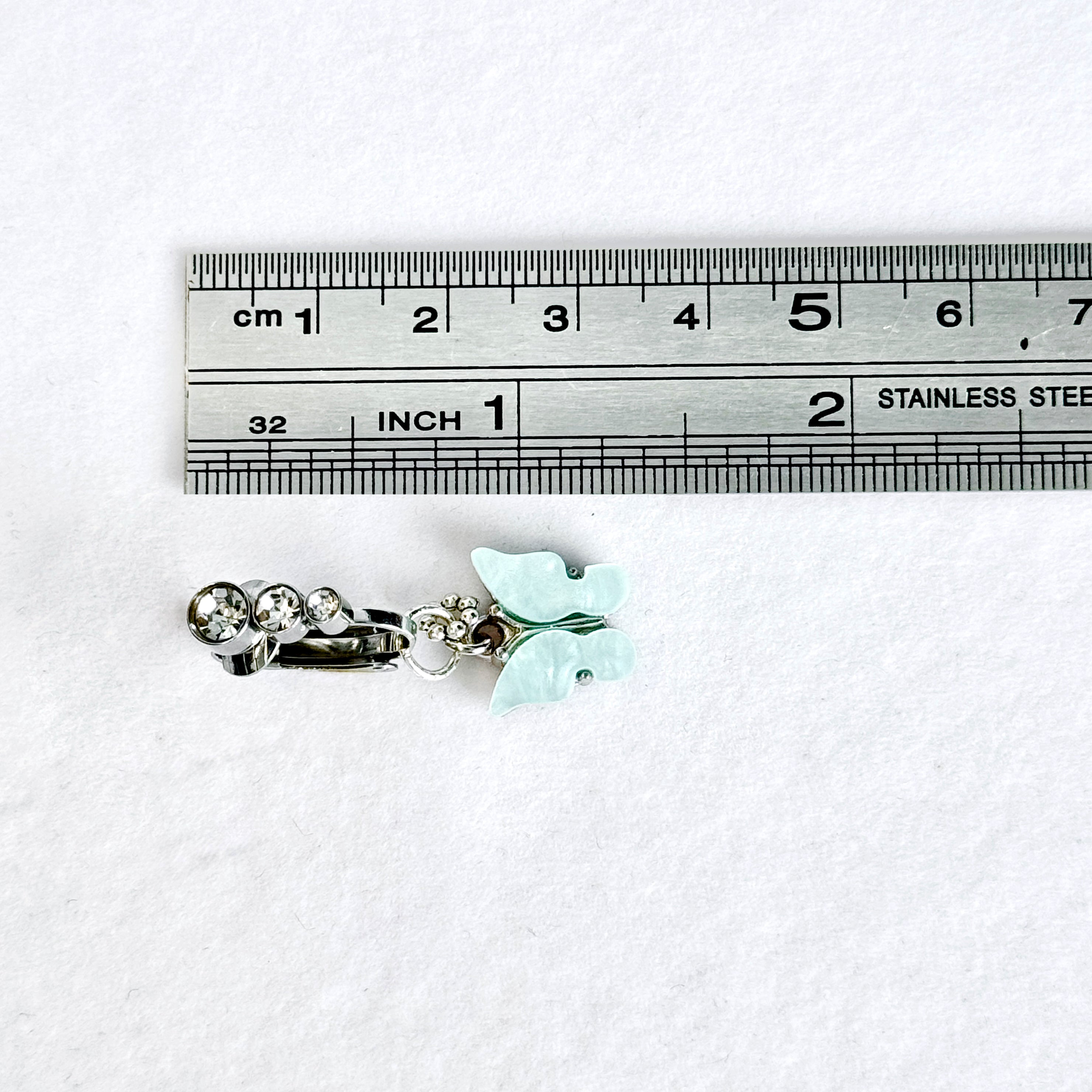Butterfly Dream Faux Belly Button Ring
