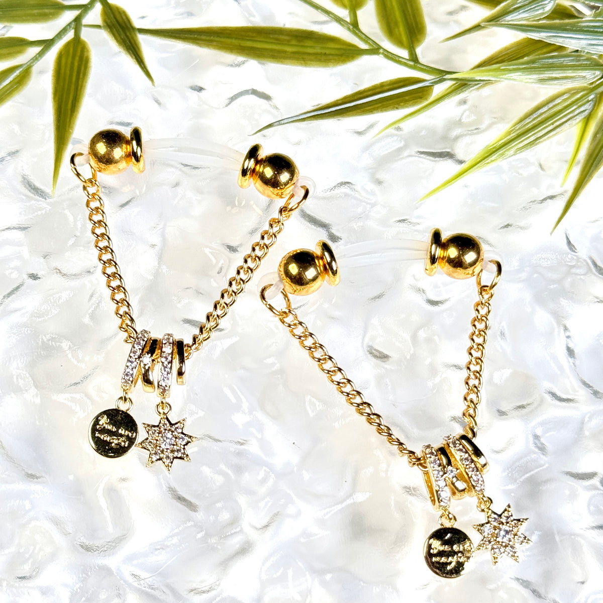 Golden Star Coin Nipple Clamp