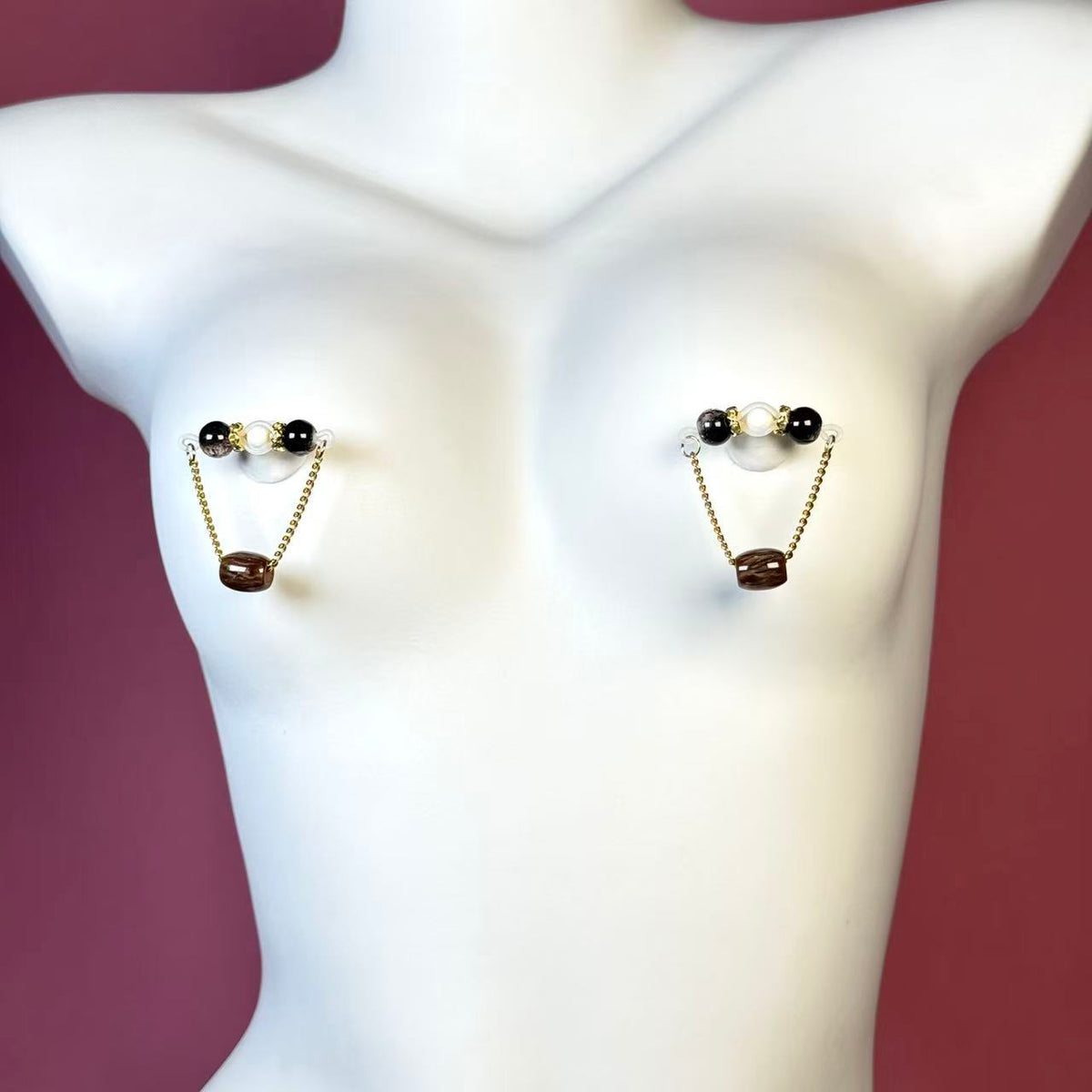Noir Pearl Nipple Clamps