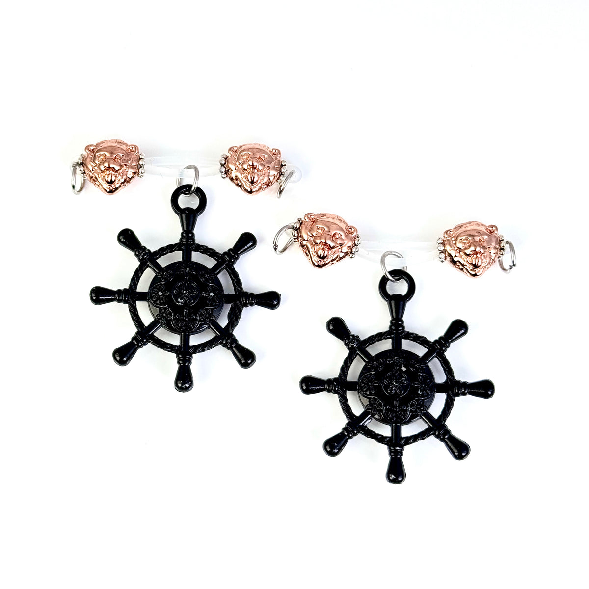 Midnight Captain Charm Nipple Jewelry