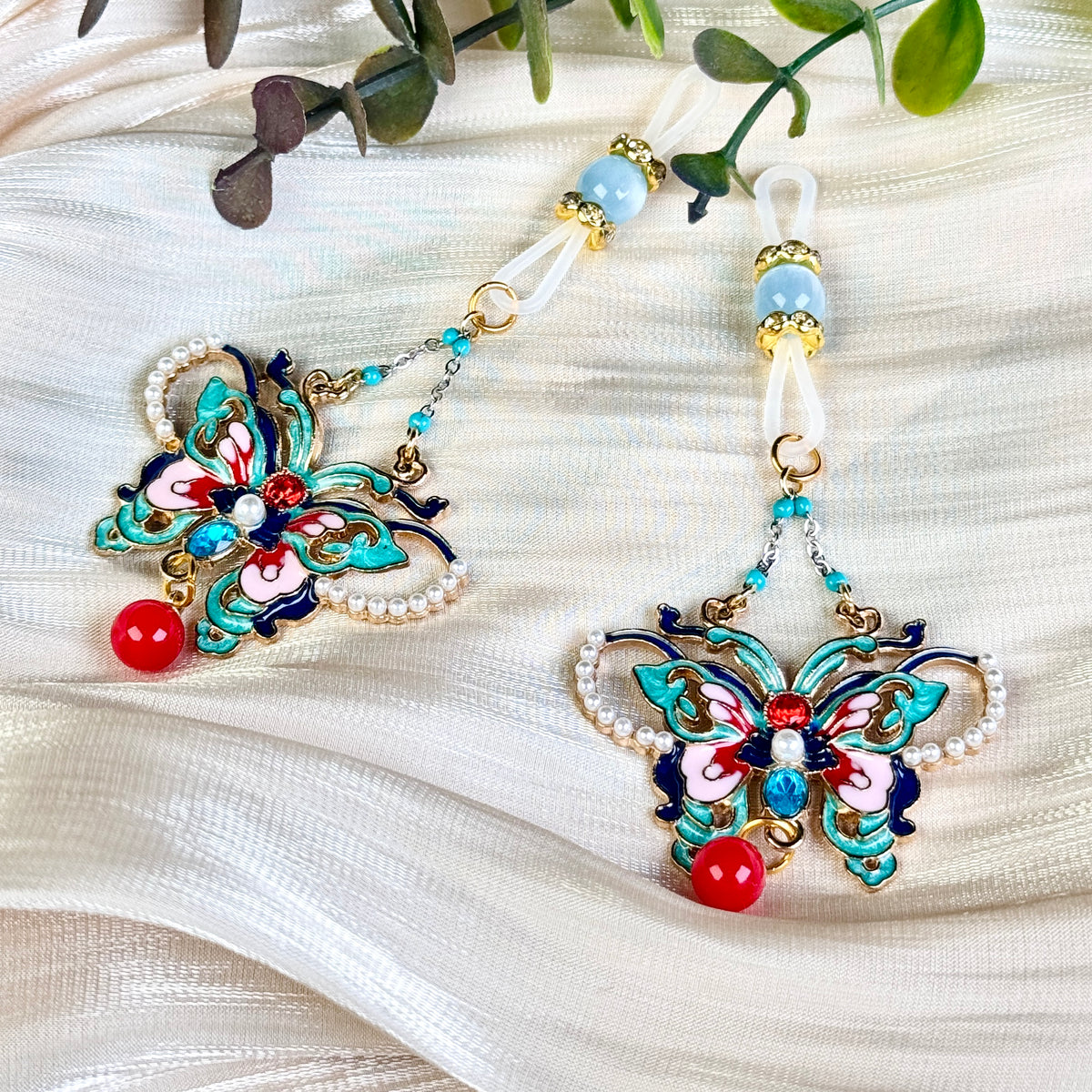 Enchanted Butterfly Nipple Clamps