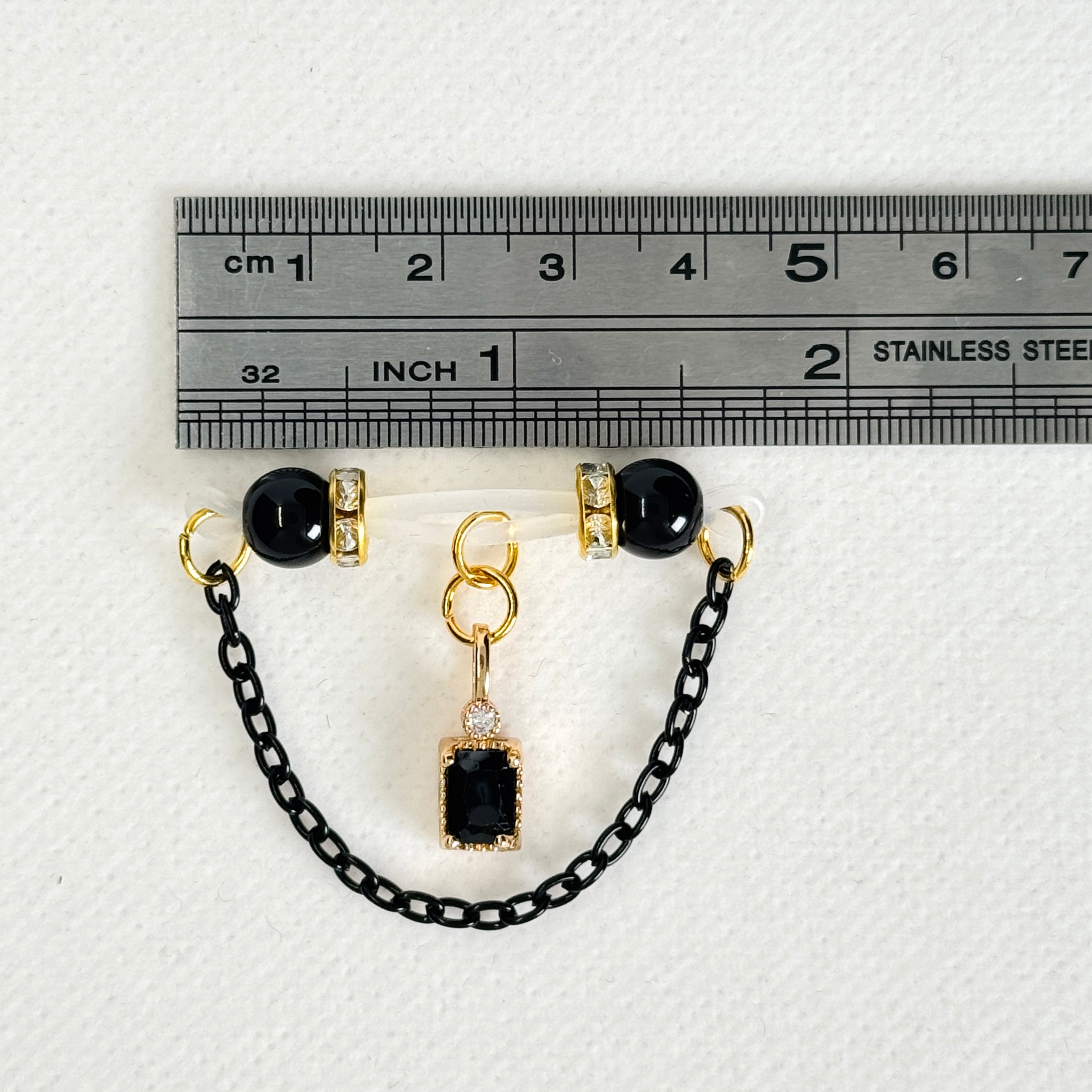 Noir Elegance Chain Set