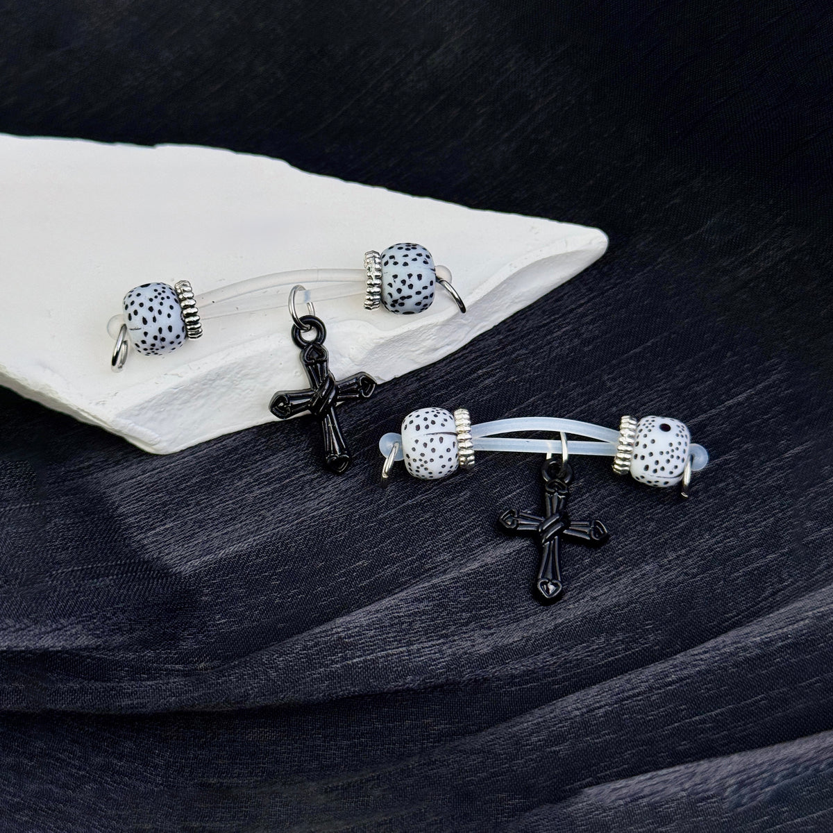 Midnight Cross Nipple Clips