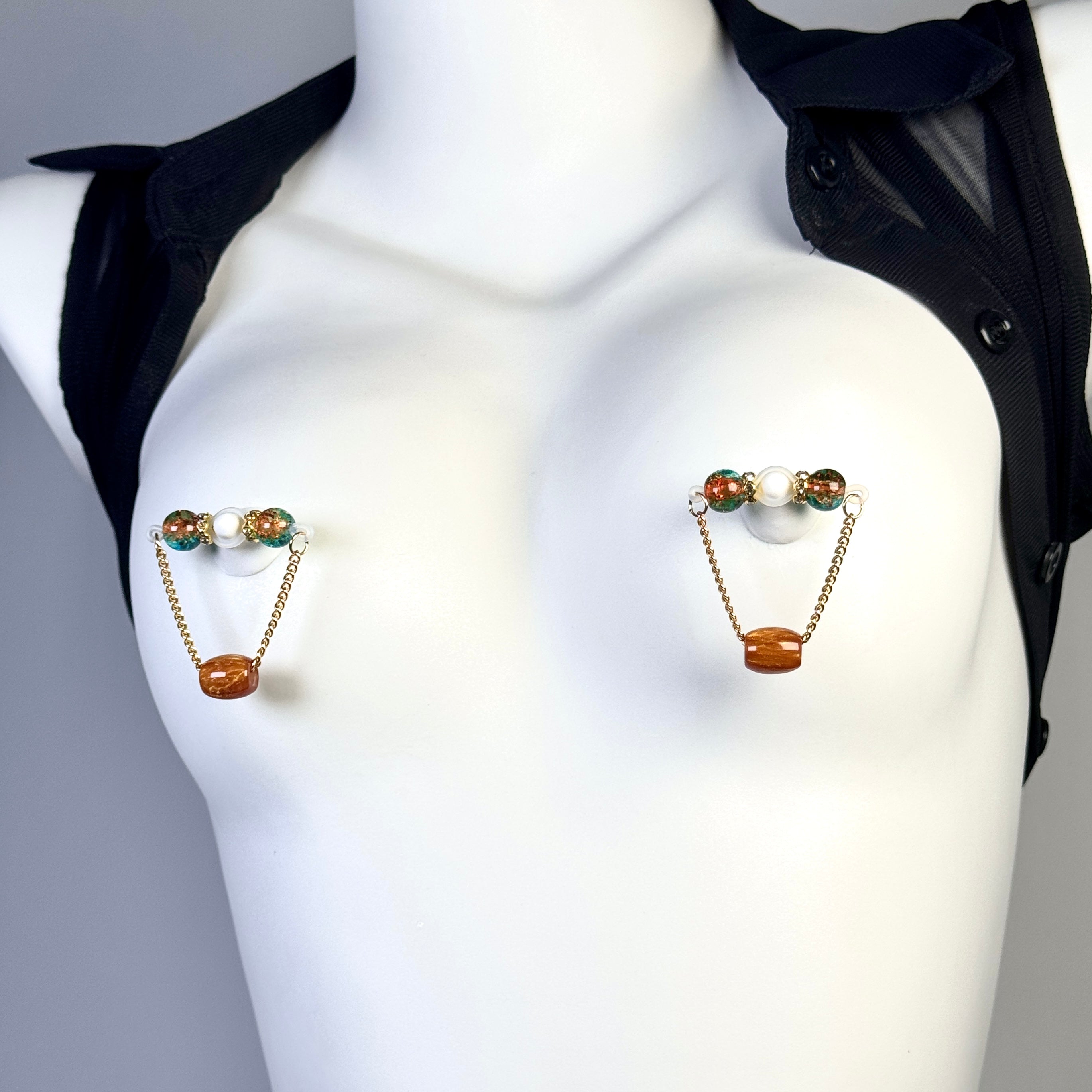 Amber Ocean Glow Chain