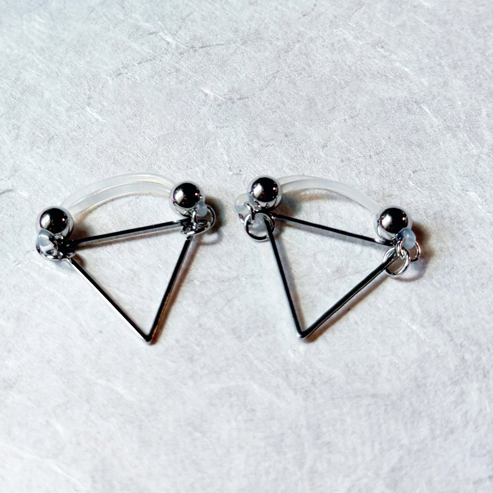 Triangle Line Nipple Clips