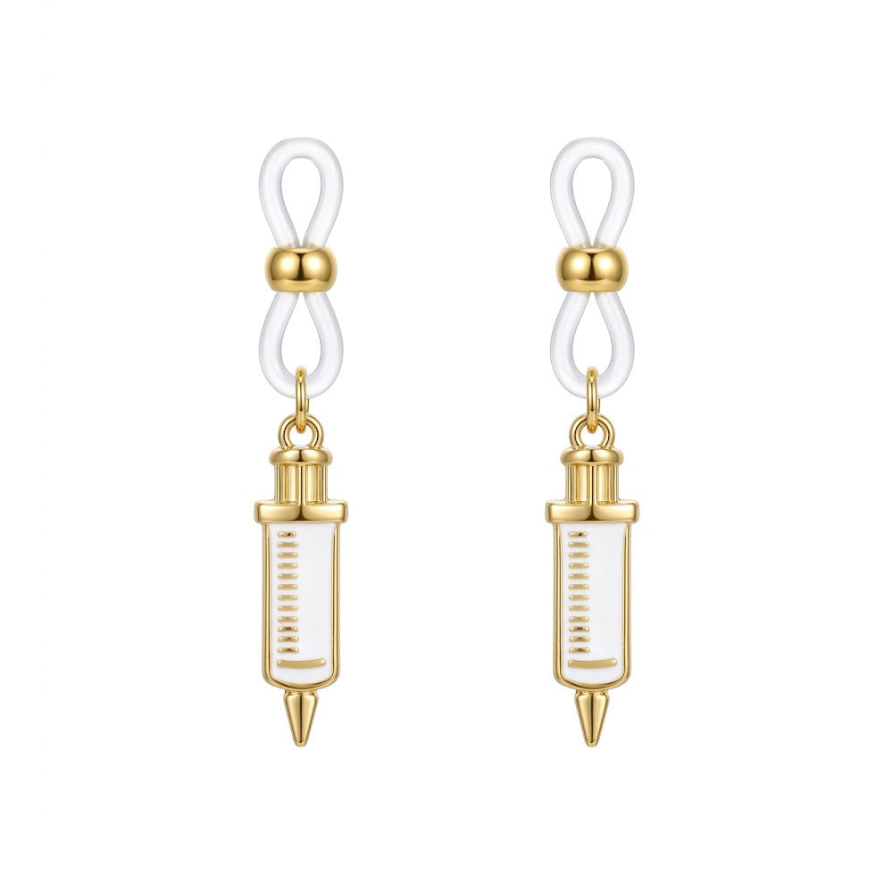 1 Pair of Syringe-Style Non-Piercing Nipple Clamps