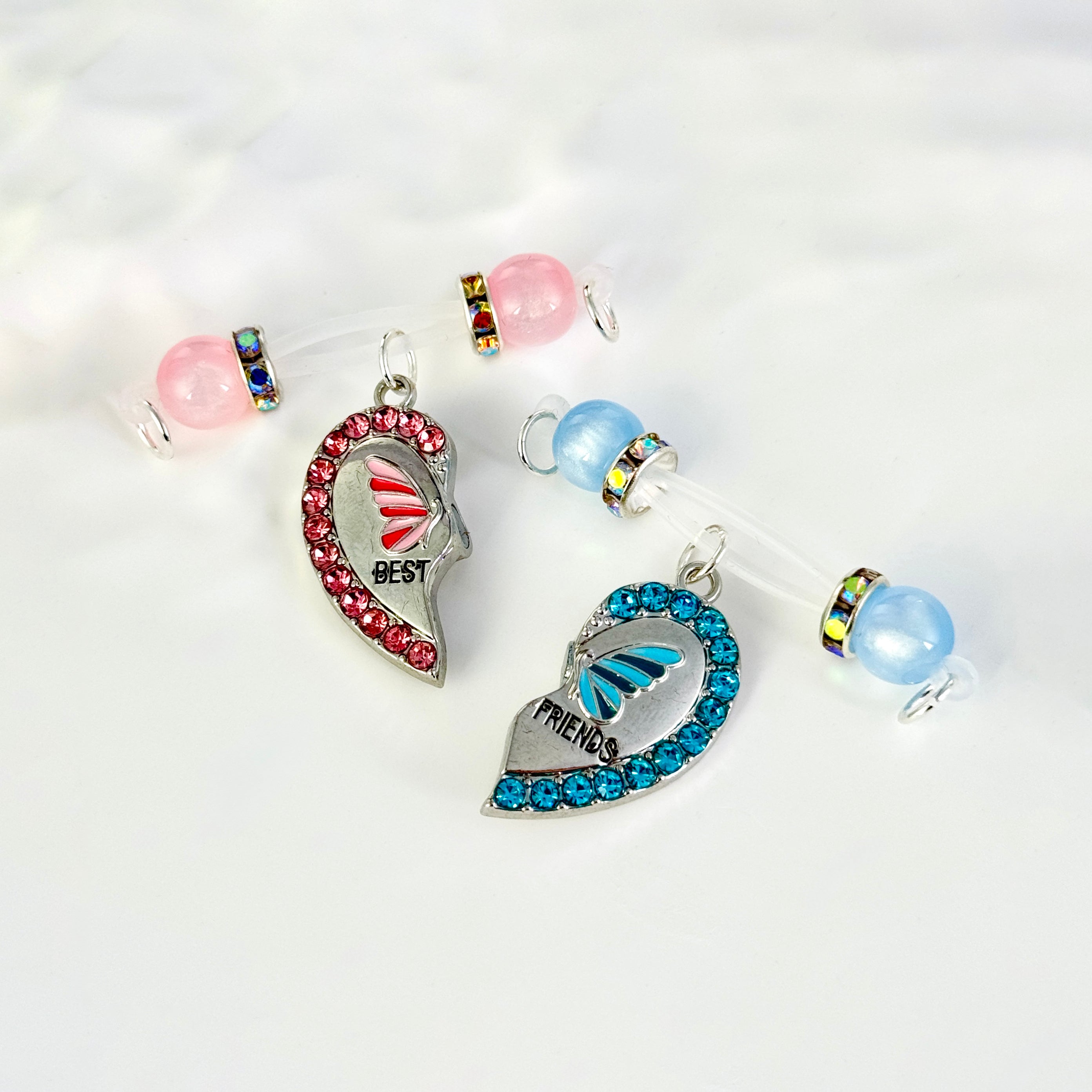 Eternal Duo Crystal Heart Set