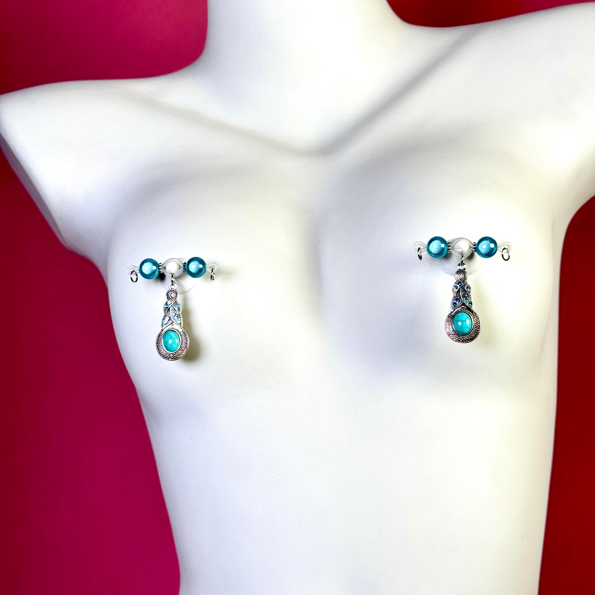 Ocean Crystal Nipple Clips
