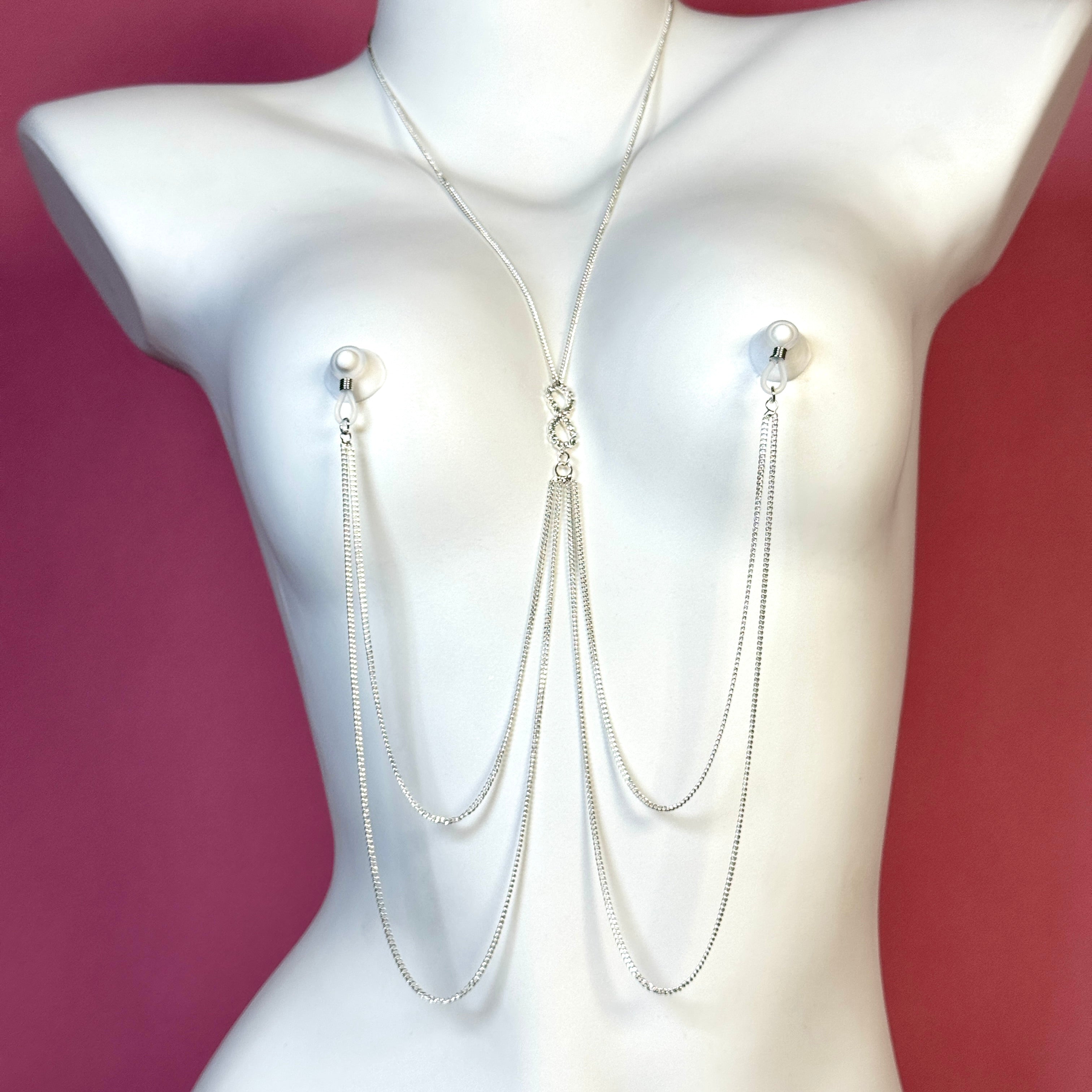 Silver Goddess Body Chain