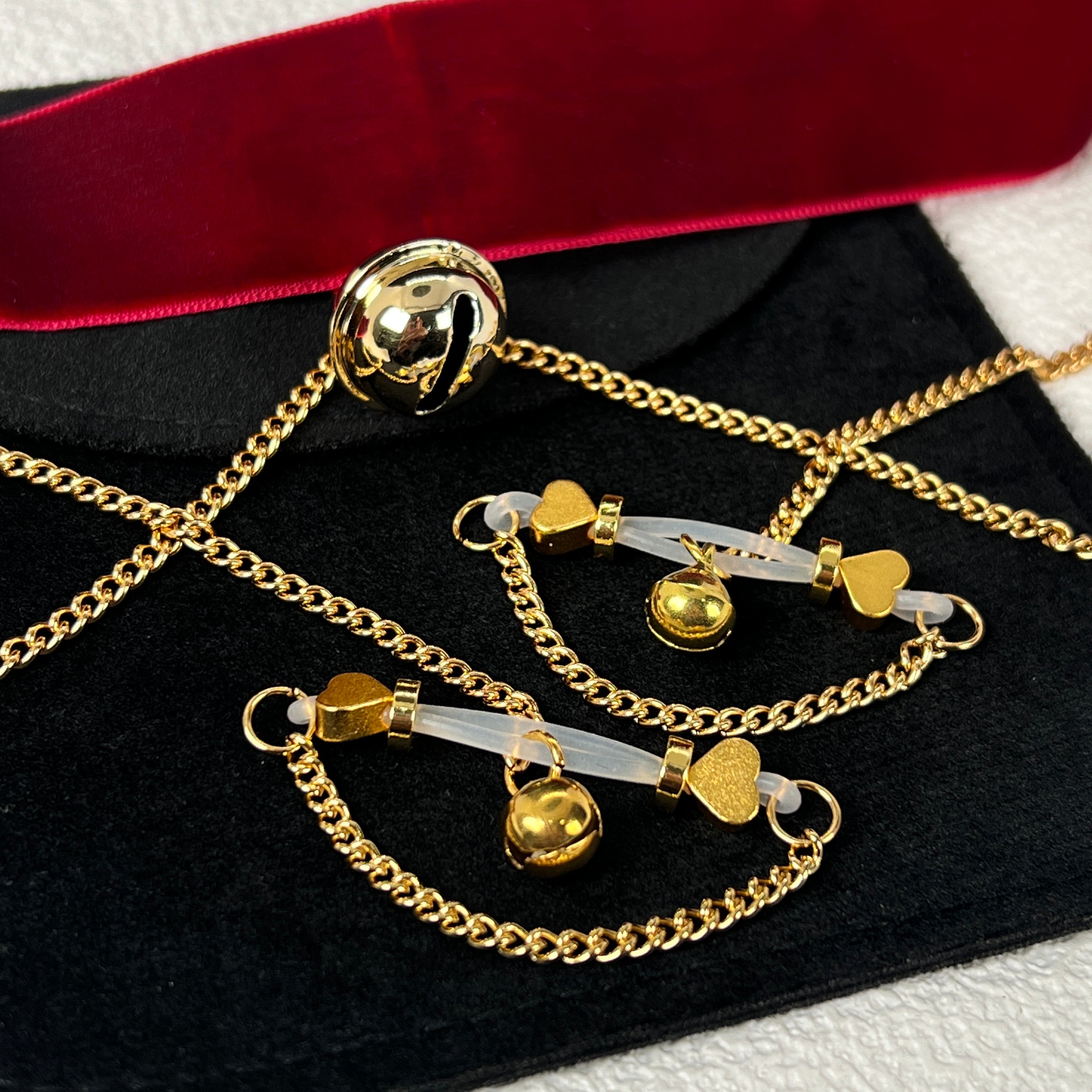 Winter Crown Nipple Chain