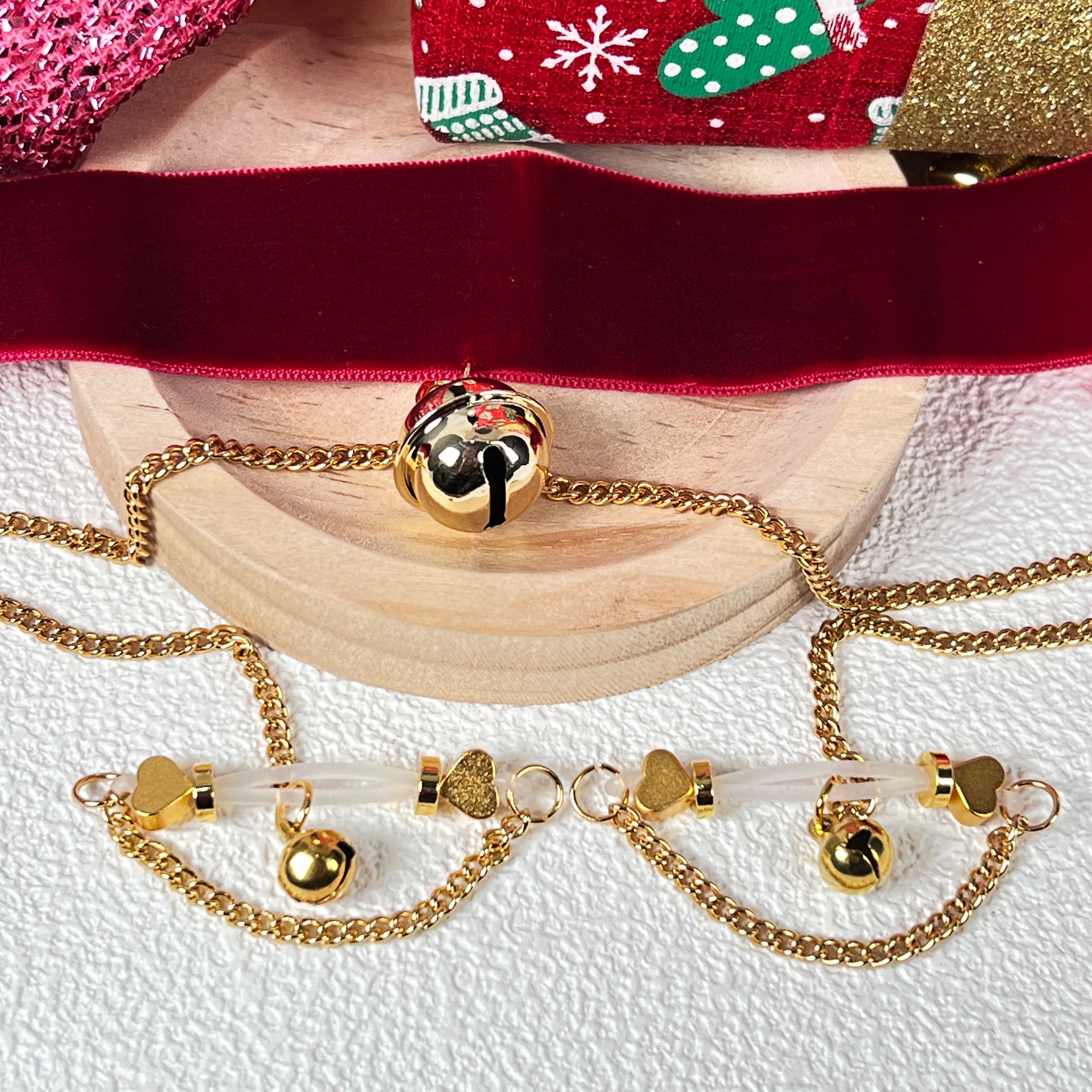 Winter Crown Nipple Chain