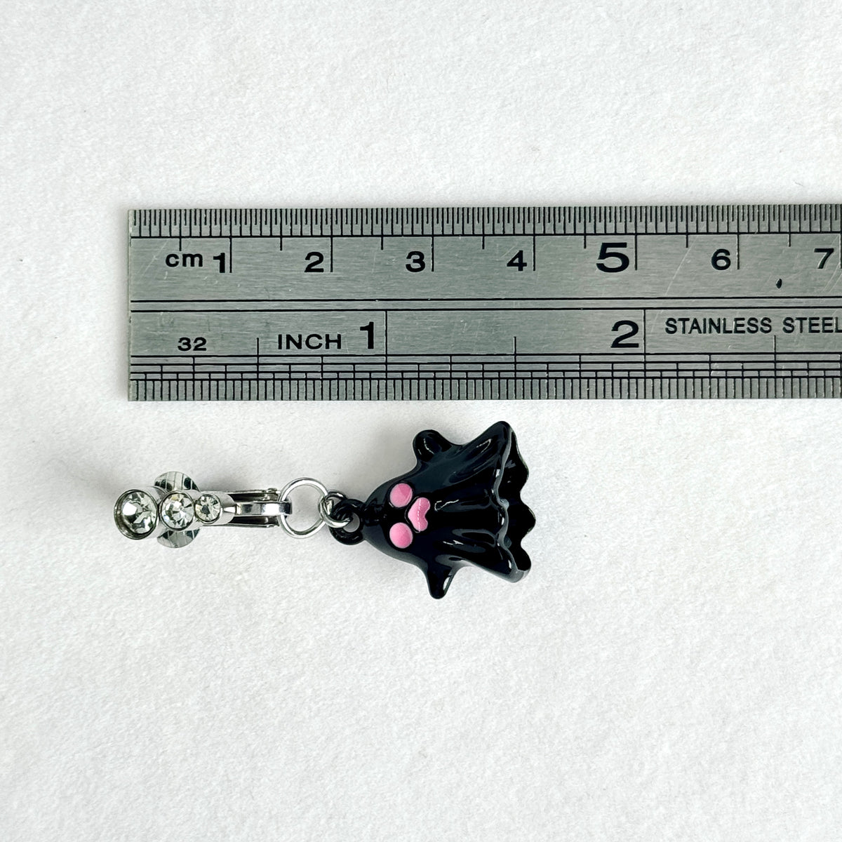 Cute Ghost Navel Charm