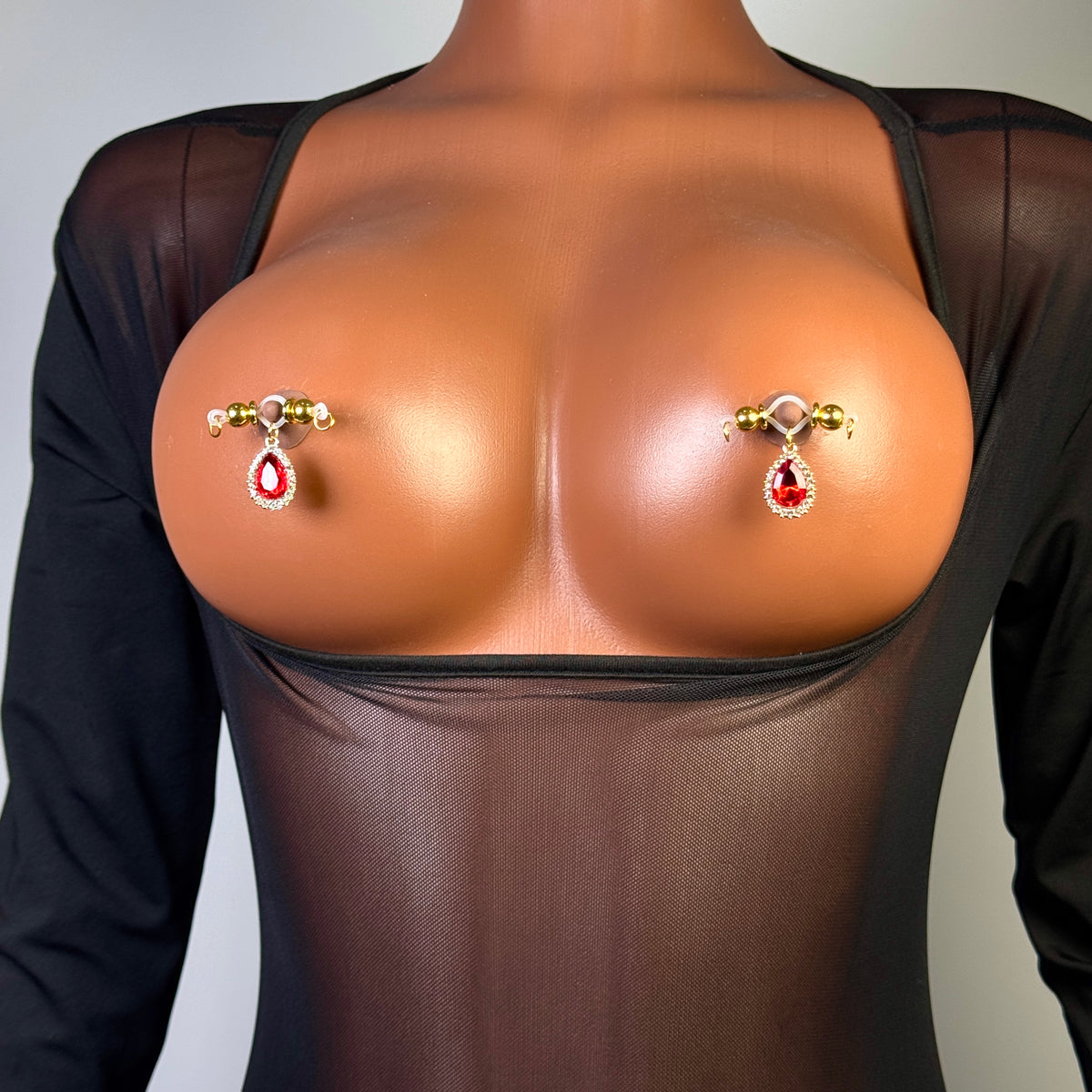 Rose Pearl Body Chain Set