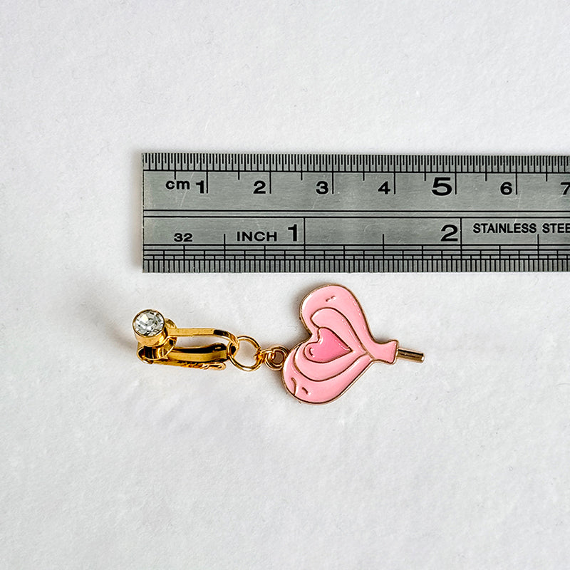 Sweetheart Lollipop Belly Clip