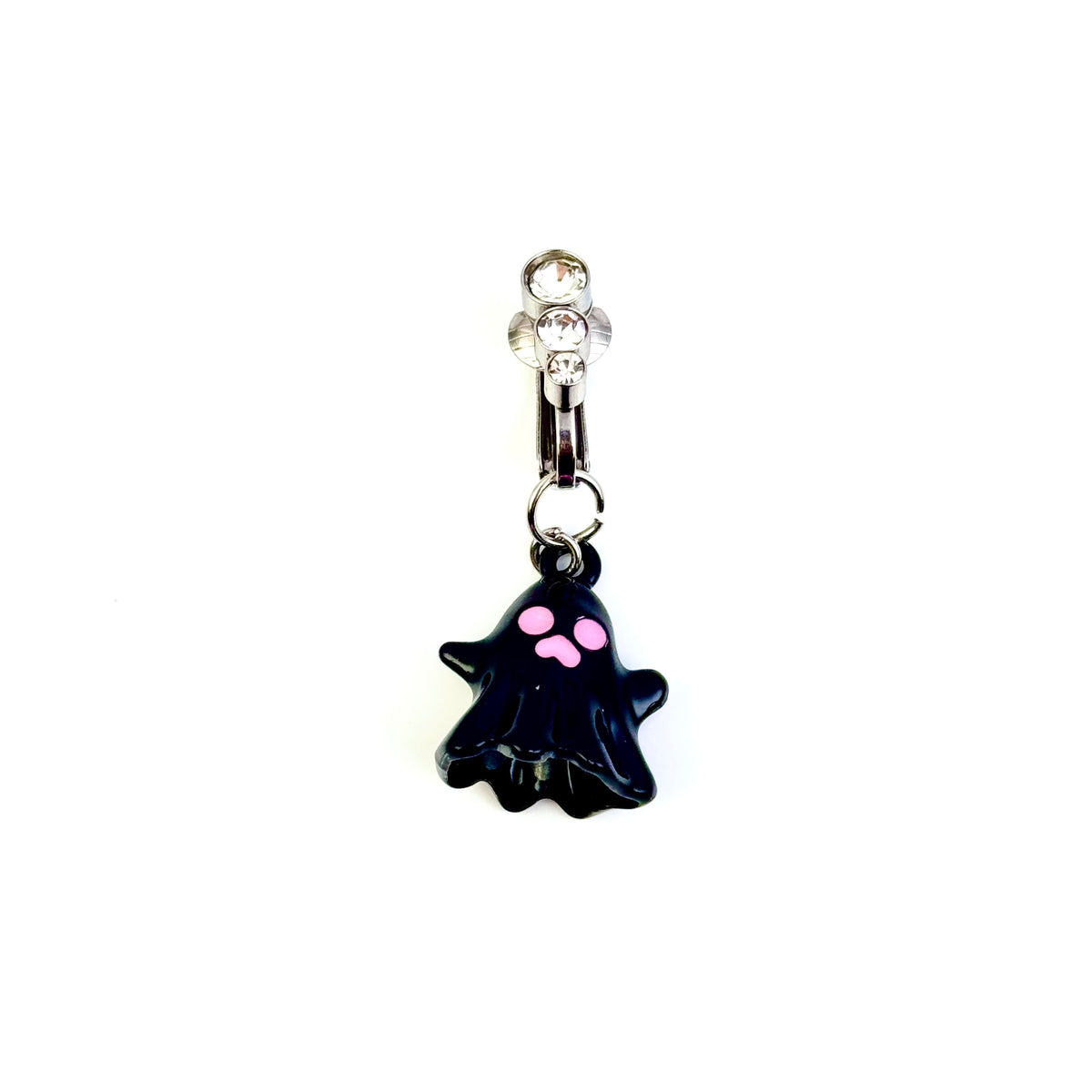 Cute Ghost Navel Charm