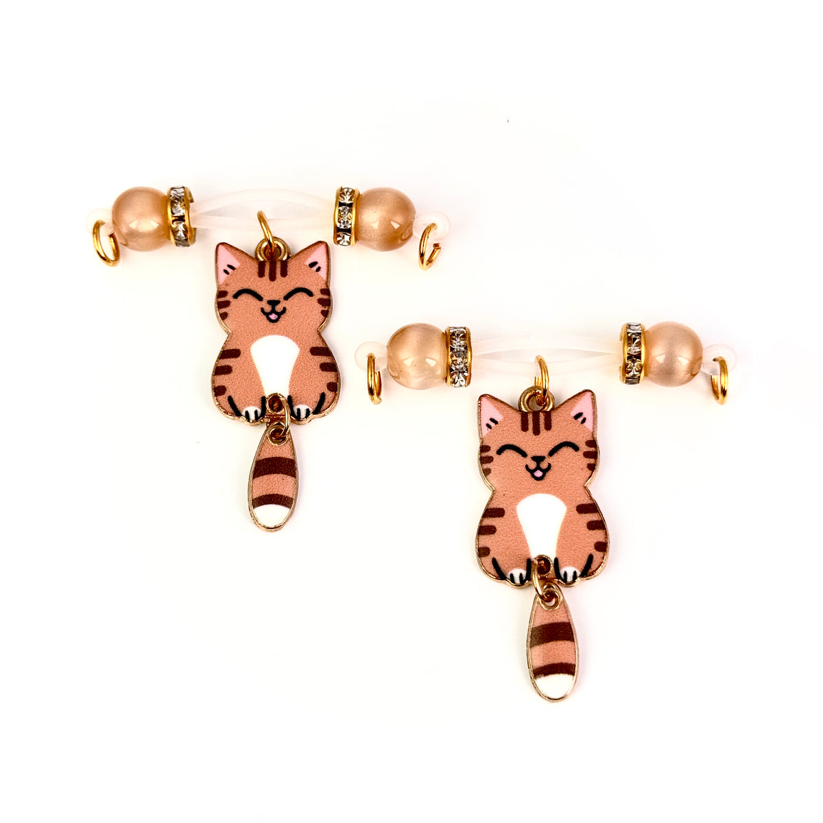 Cute Kitty Faux Nipple Ring