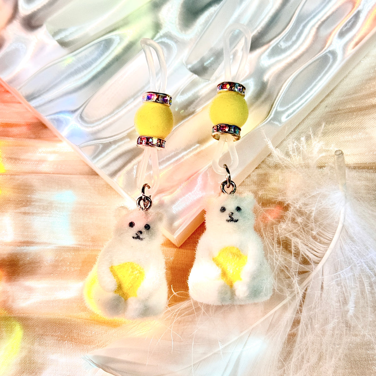 Luna Bear Pearl Clips™