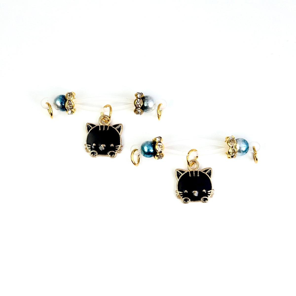 Midnight Cat Nipple Clips