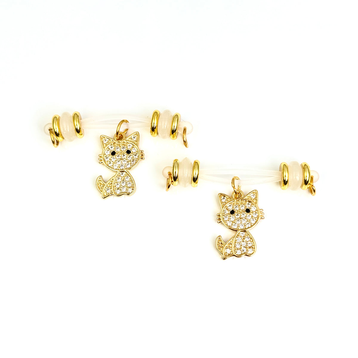 Golden Kitty Nipple Clamps