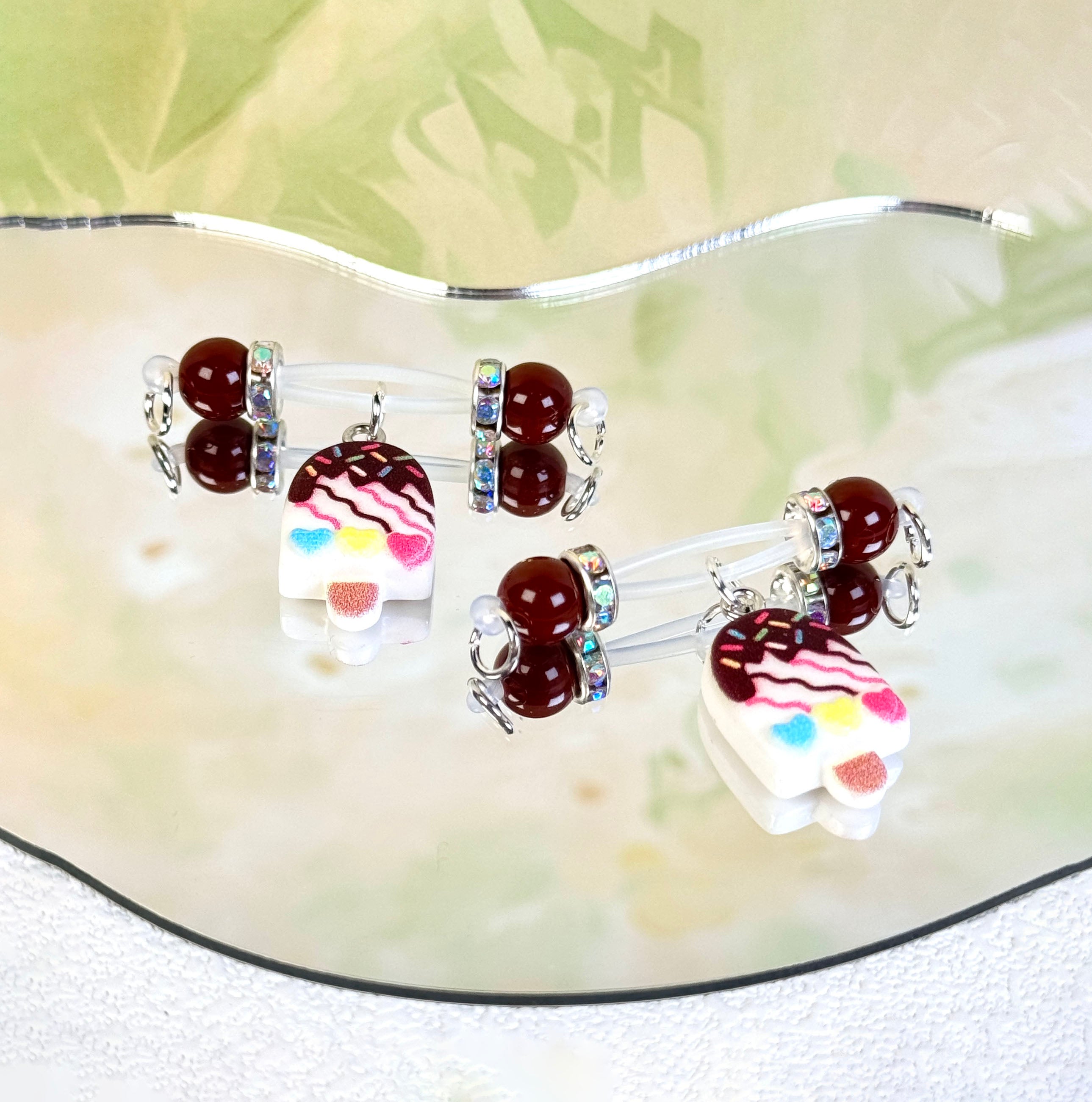 Cute Food Nipple Chain