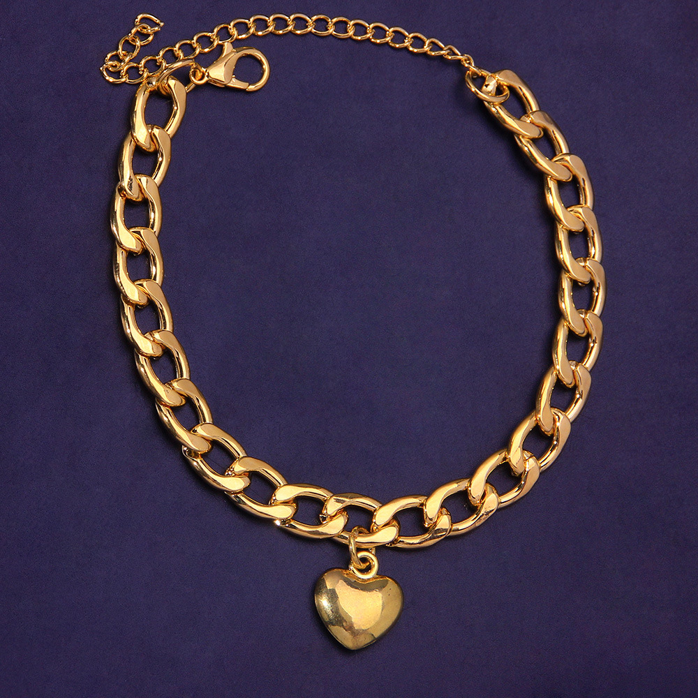Versatile Punk-Style Titanium Steel Anklet for Summer