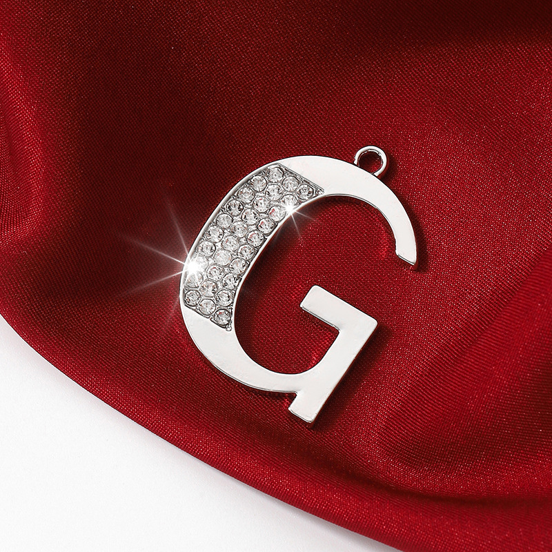 Custom Personalized Letter 'D' Navel Jewelry