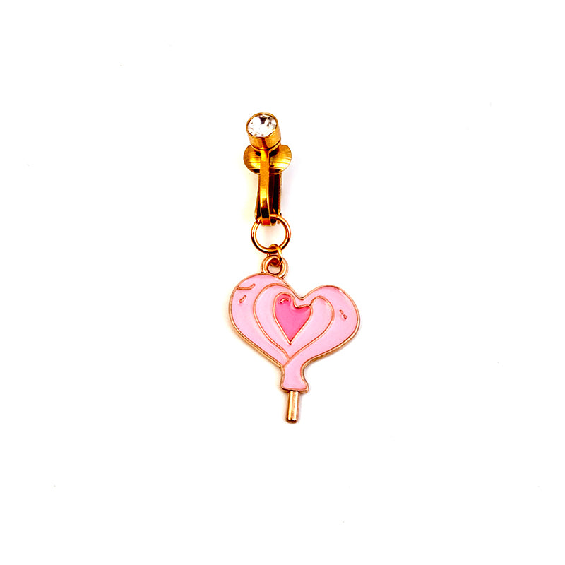 Sweetheart Lollipop Belly Clip