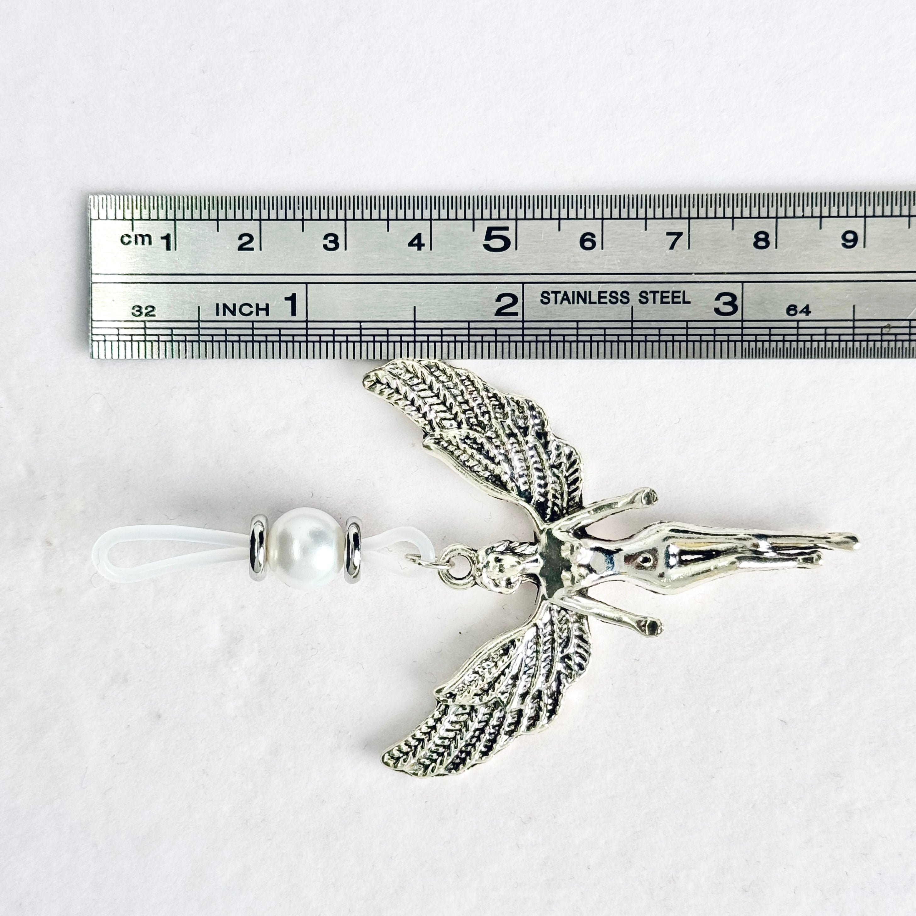 Mystic Angel Wing Halloween Nipple Ring