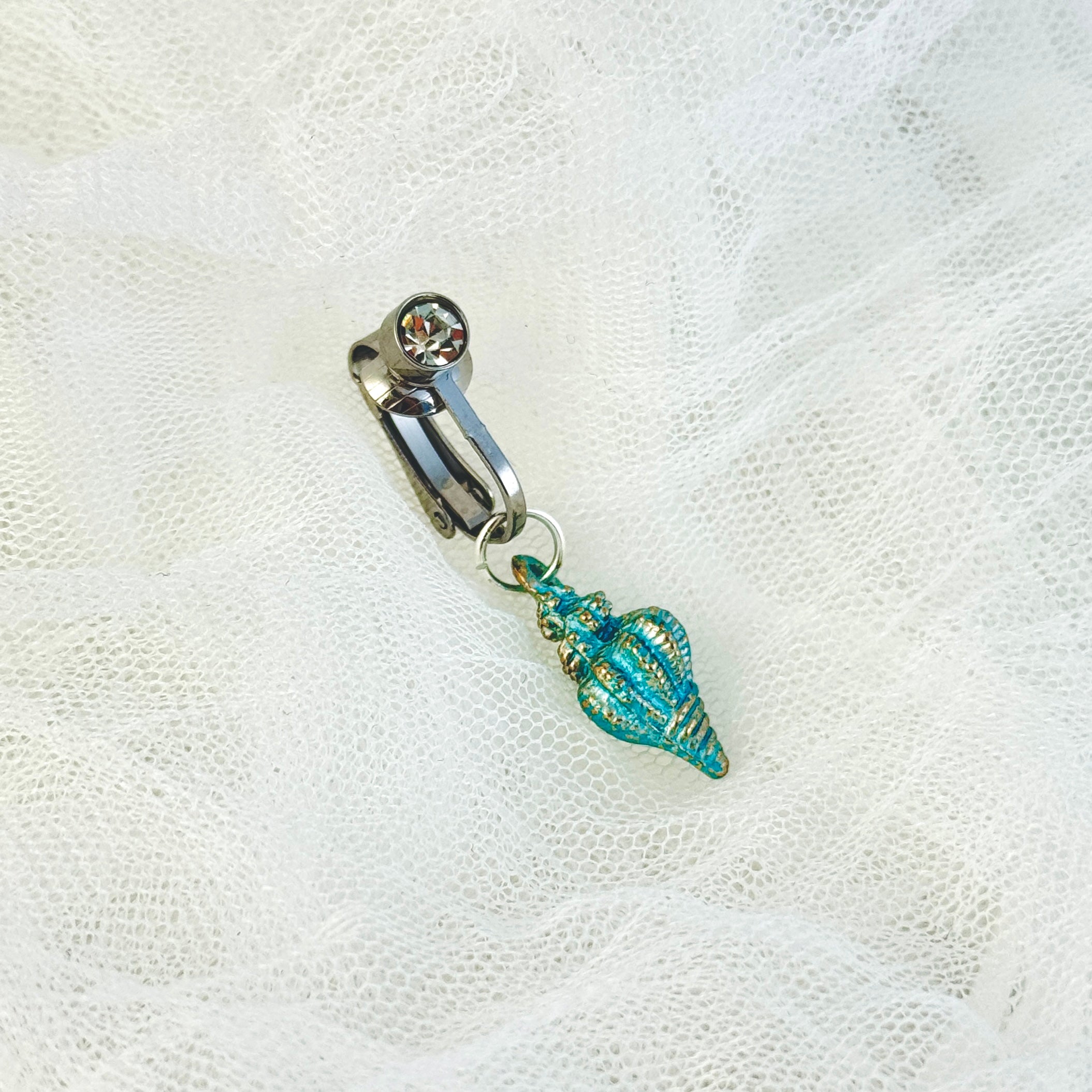 Conch Shell Navel Clip