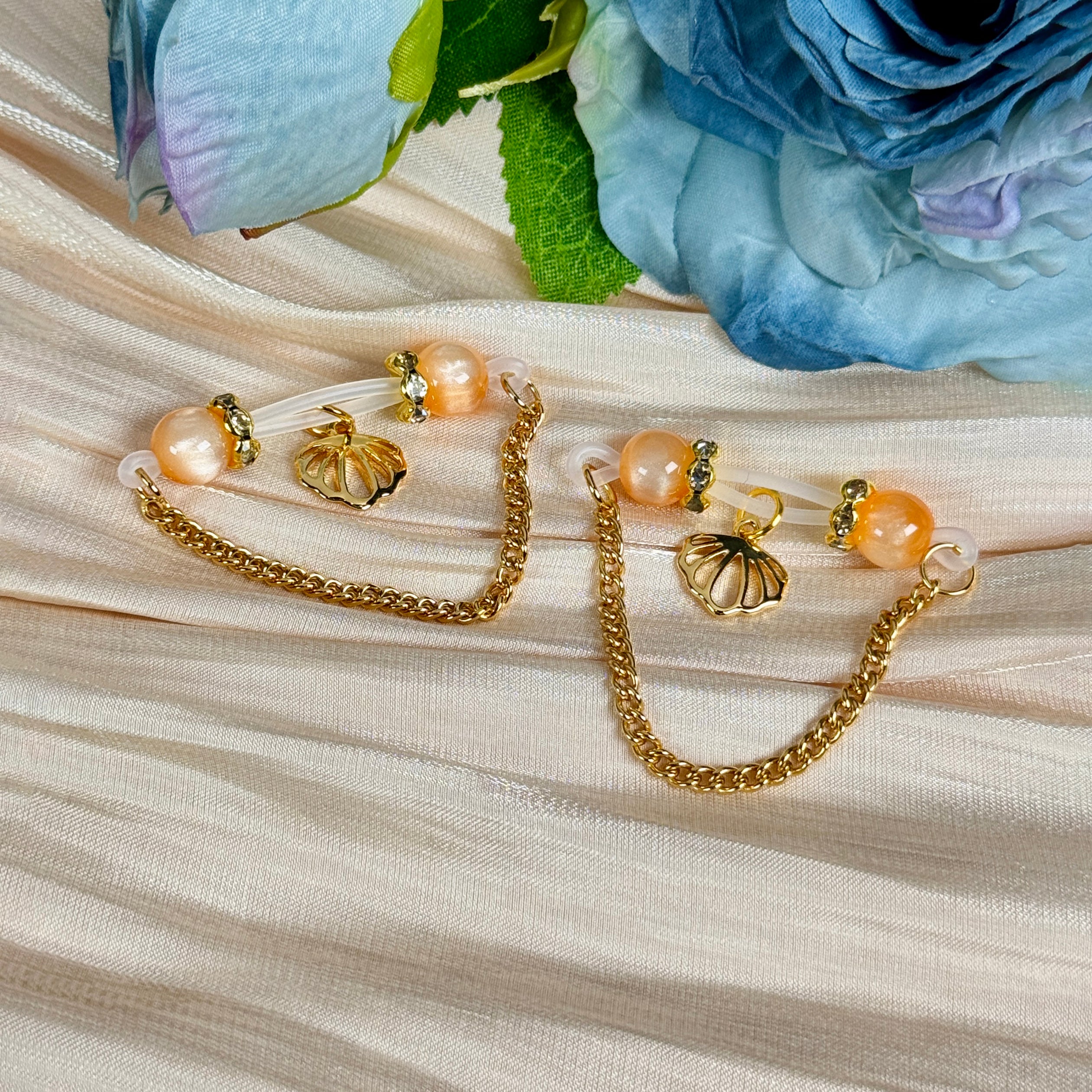 Golden Seashell Chain