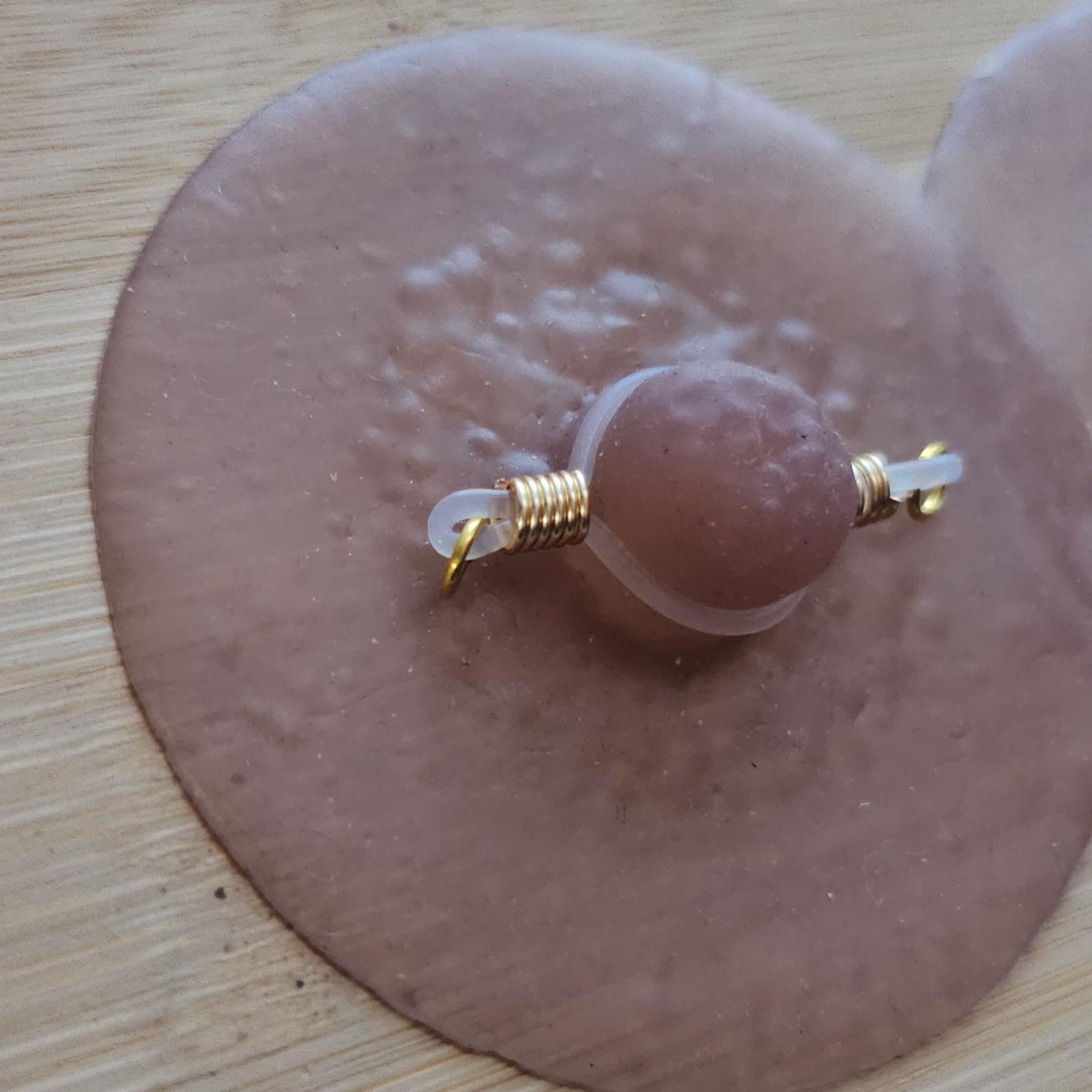 Minimalist adjustable faux nipple ring