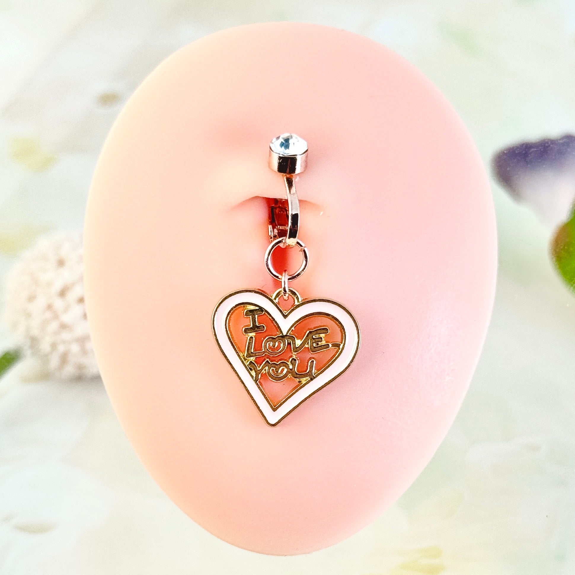 Luna Love You Heart Navel Clip™