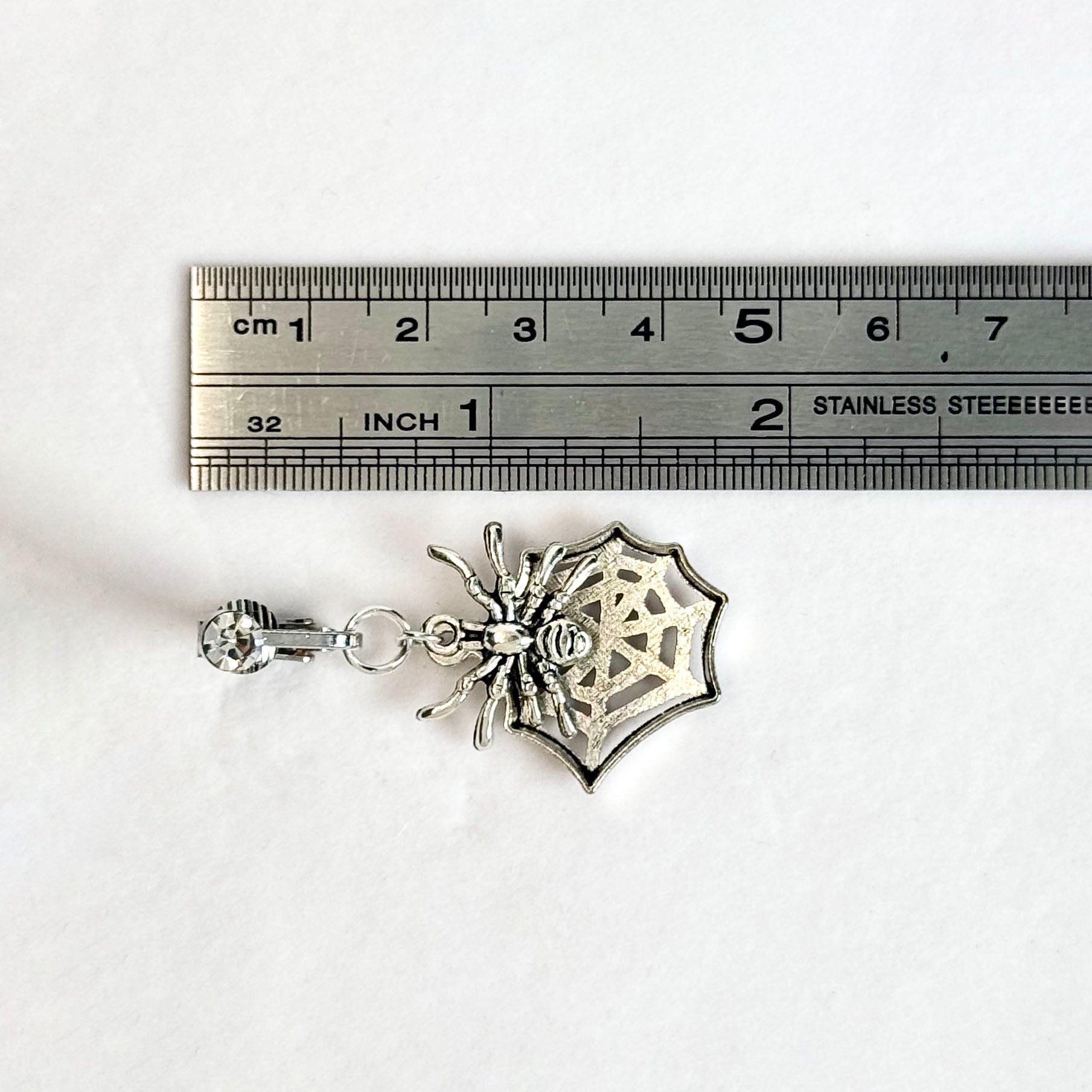 Venom Spider Non-Piercing Navel Clip