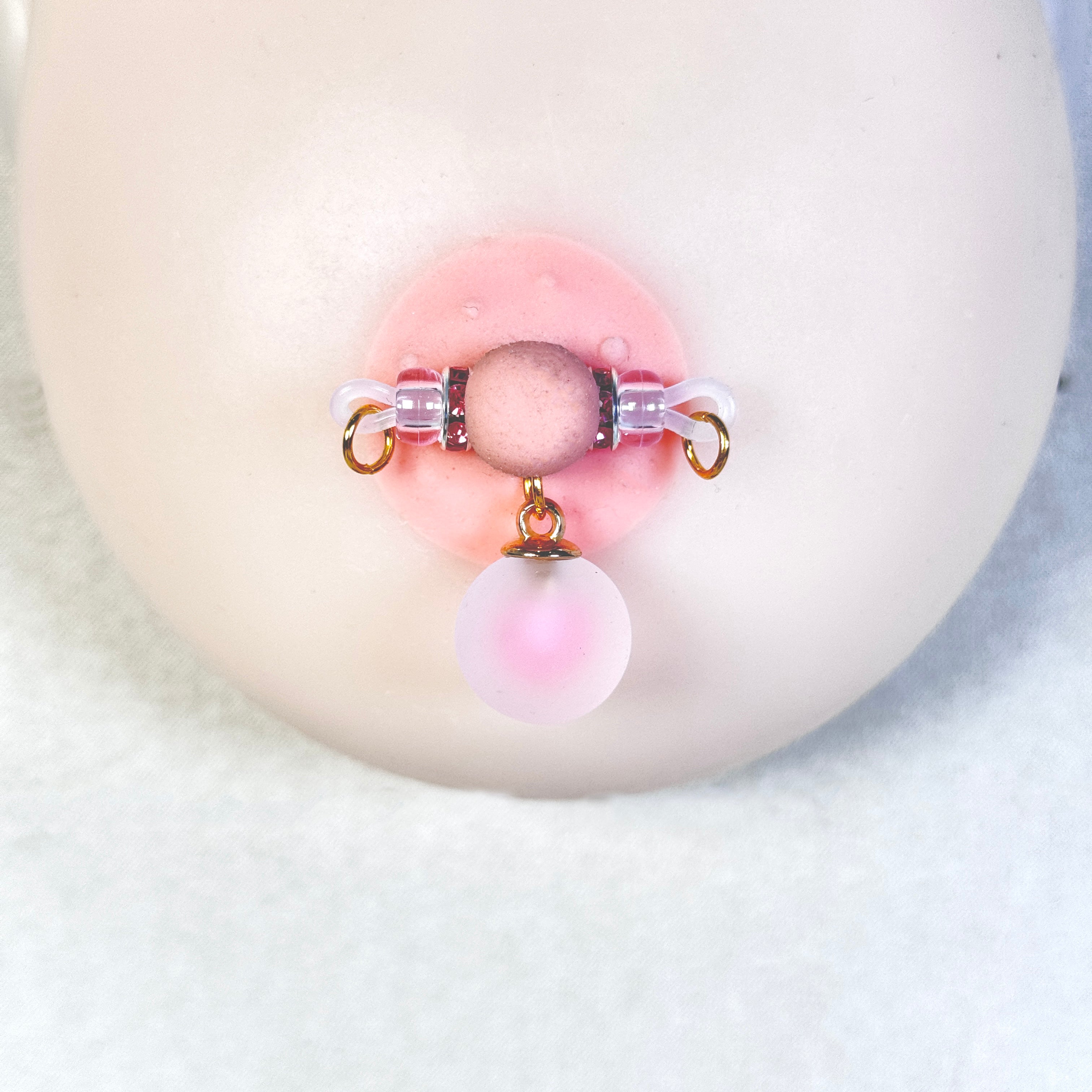Luna Frost Nipple Jewelry Set