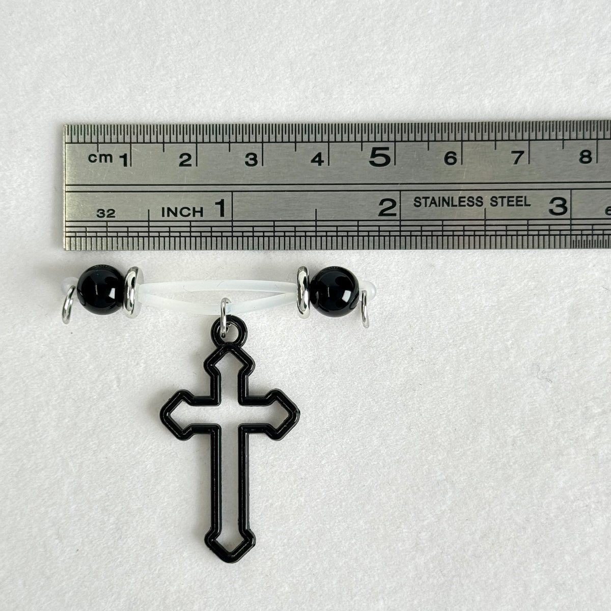 Dark Cross Gothic Nipple Jewelry