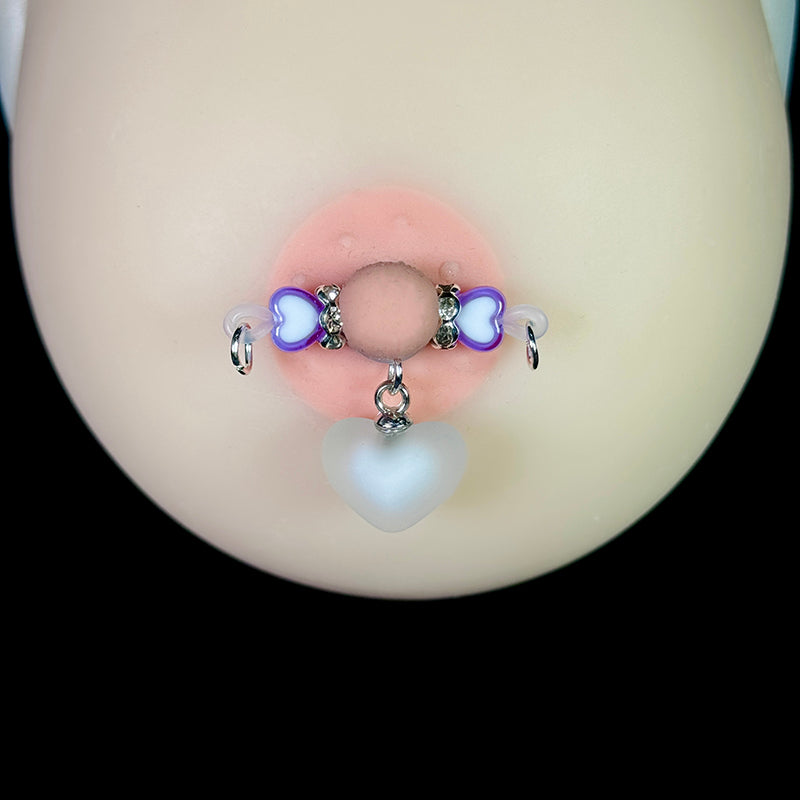 HeartGlow Nipple Charm