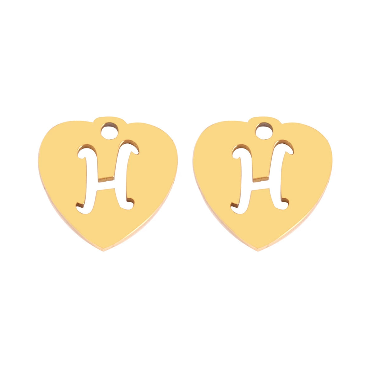 Personalized Initial Chain Jewelry Clip
