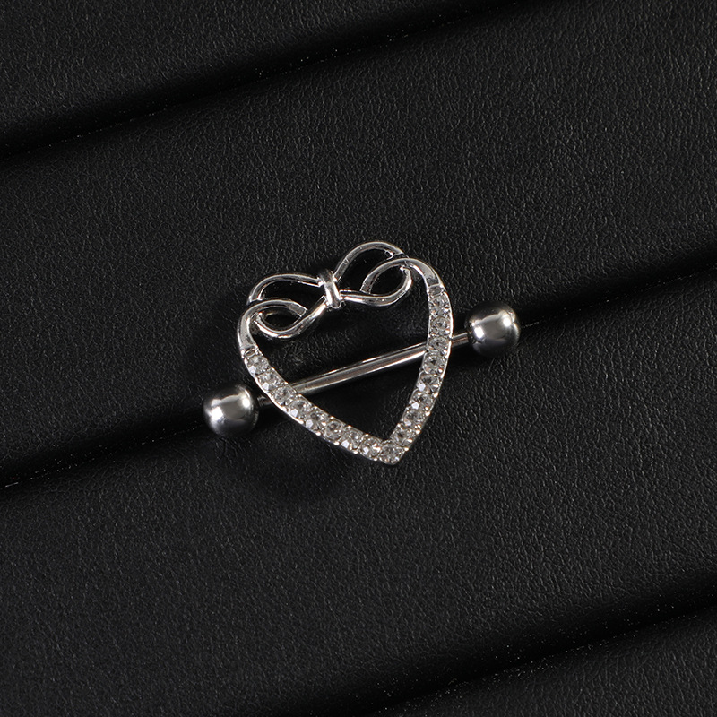 Diamond-collar style nipple covers
